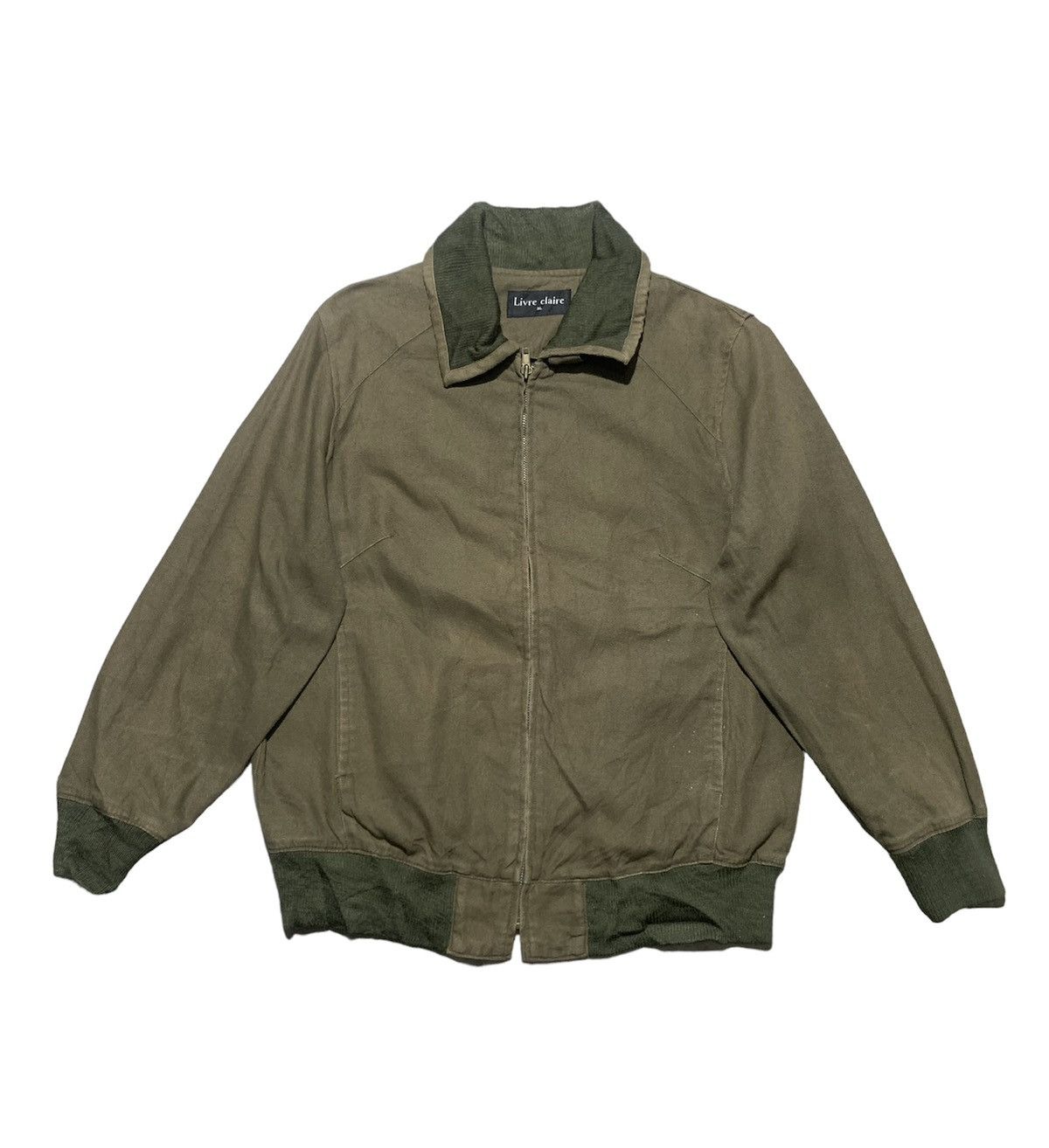 Japanese Brand Vintage Livre Claire Jacket Army Green Size US M / EU 48-50 / 2 - 1 Thumbnail