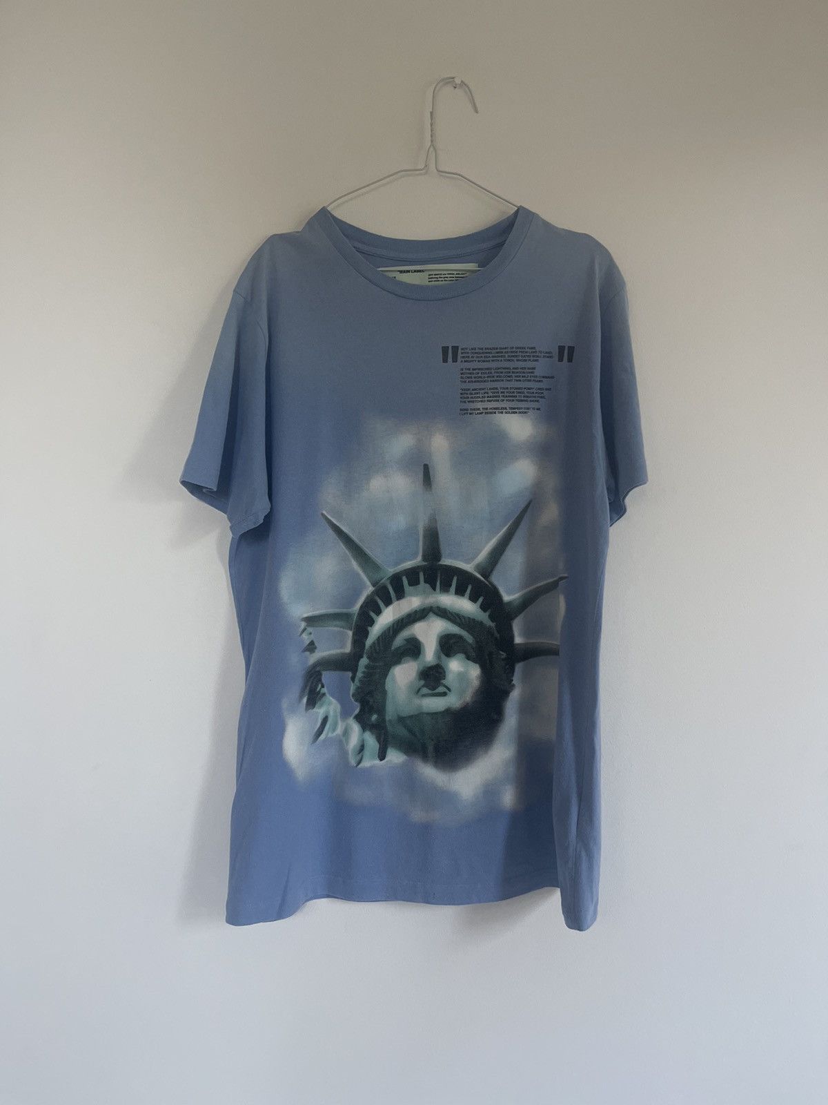 Off-White Off white Statue of Liberty LS TEE Size US M / EU 48-50 / 2 - 3 Thumbnail