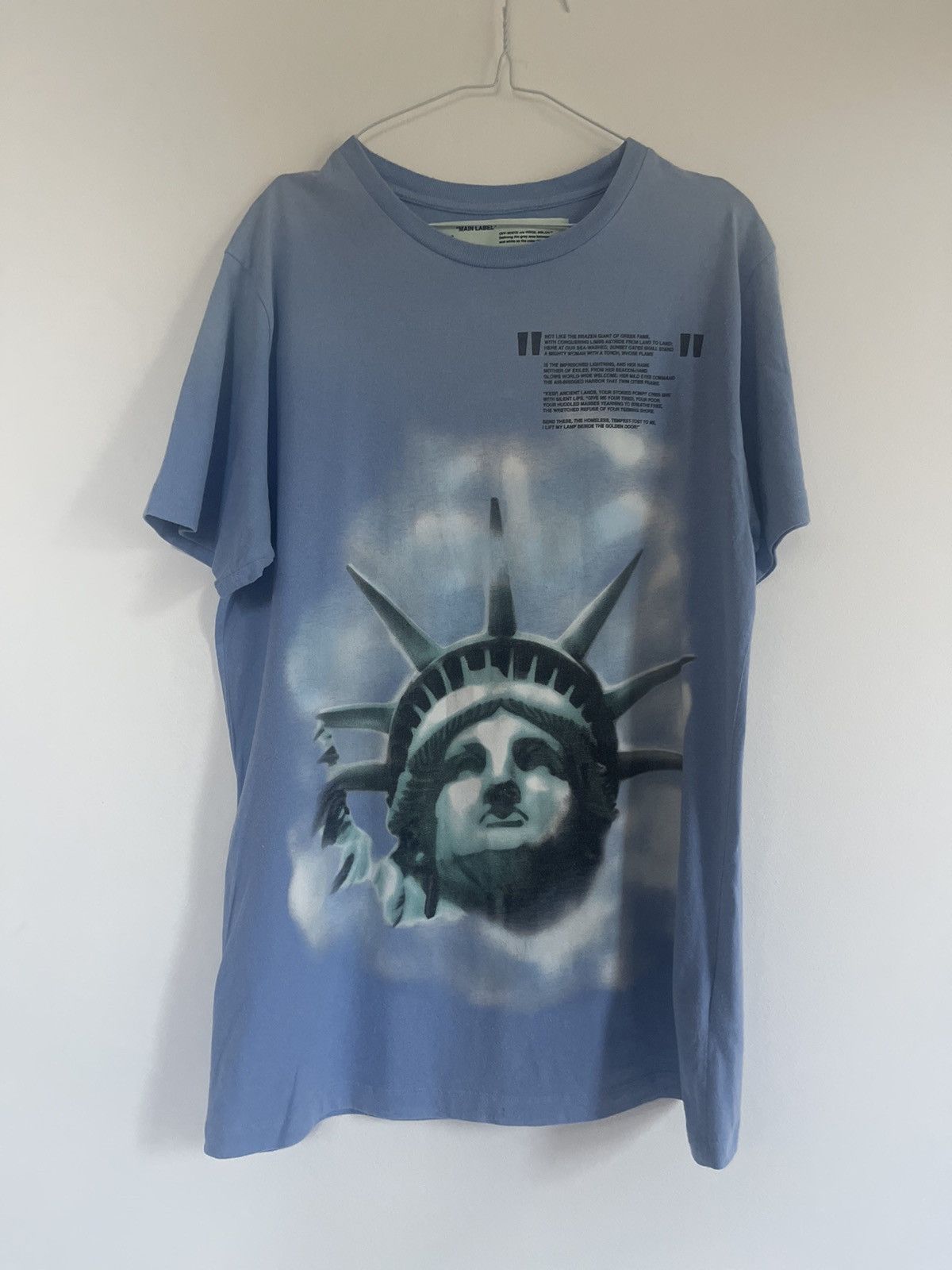Off-White Off white Statue of Liberty LS TEE Size US M / EU 48-50 / 2 - 4 Thumbnail