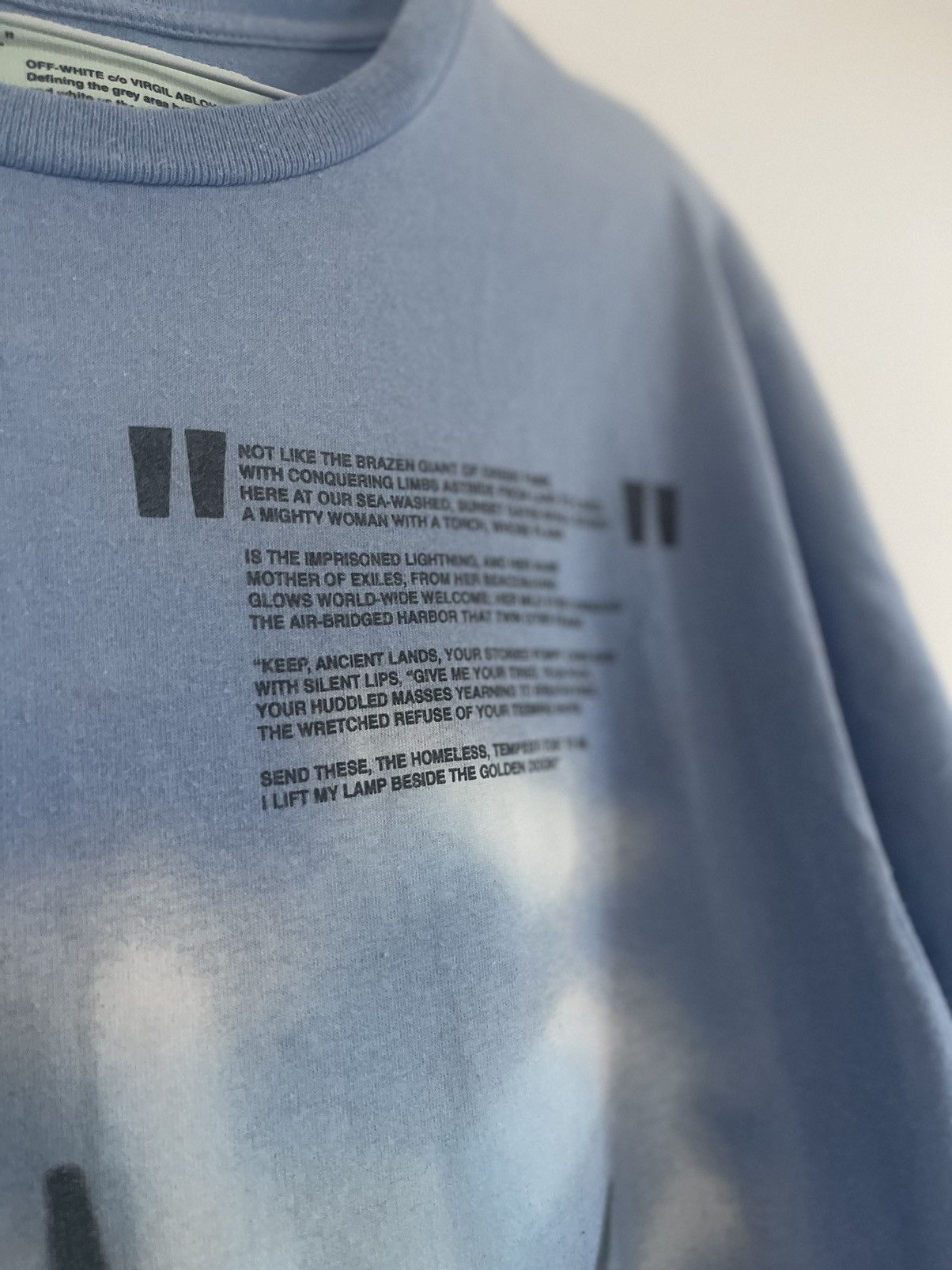 Off-White Off white Statue of Liberty LS TEE Size US M / EU 48-50 / 2 - 7 Thumbnail