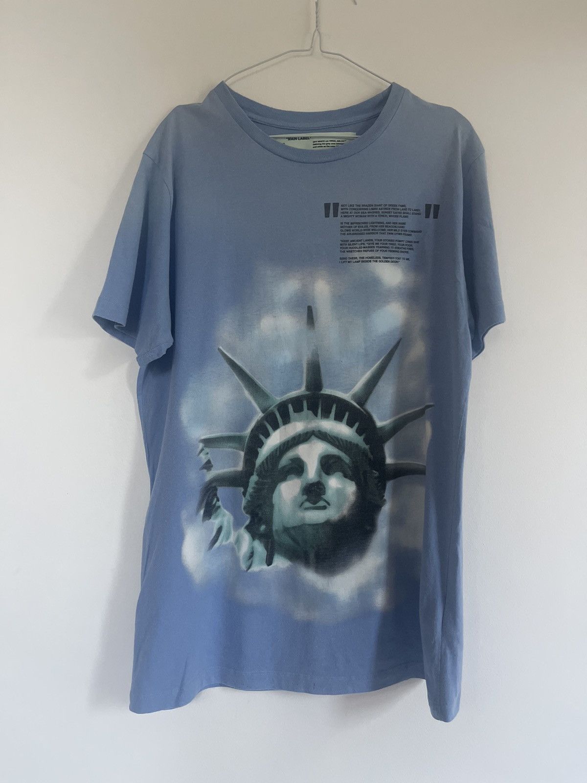 Off-White Off white Statue of Liberty LS TEE Size US M / EU 48-50 / 2 - 5 Thumbnail