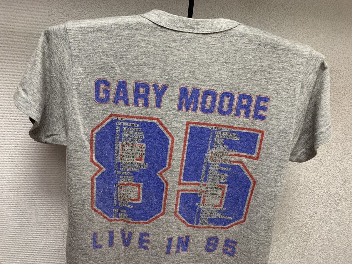 Band Tees Gary Moore live in 1985 vintage tour rock band t-shirt M sz Size US M / EU 48-50 / 2 - 5 Thumbnail