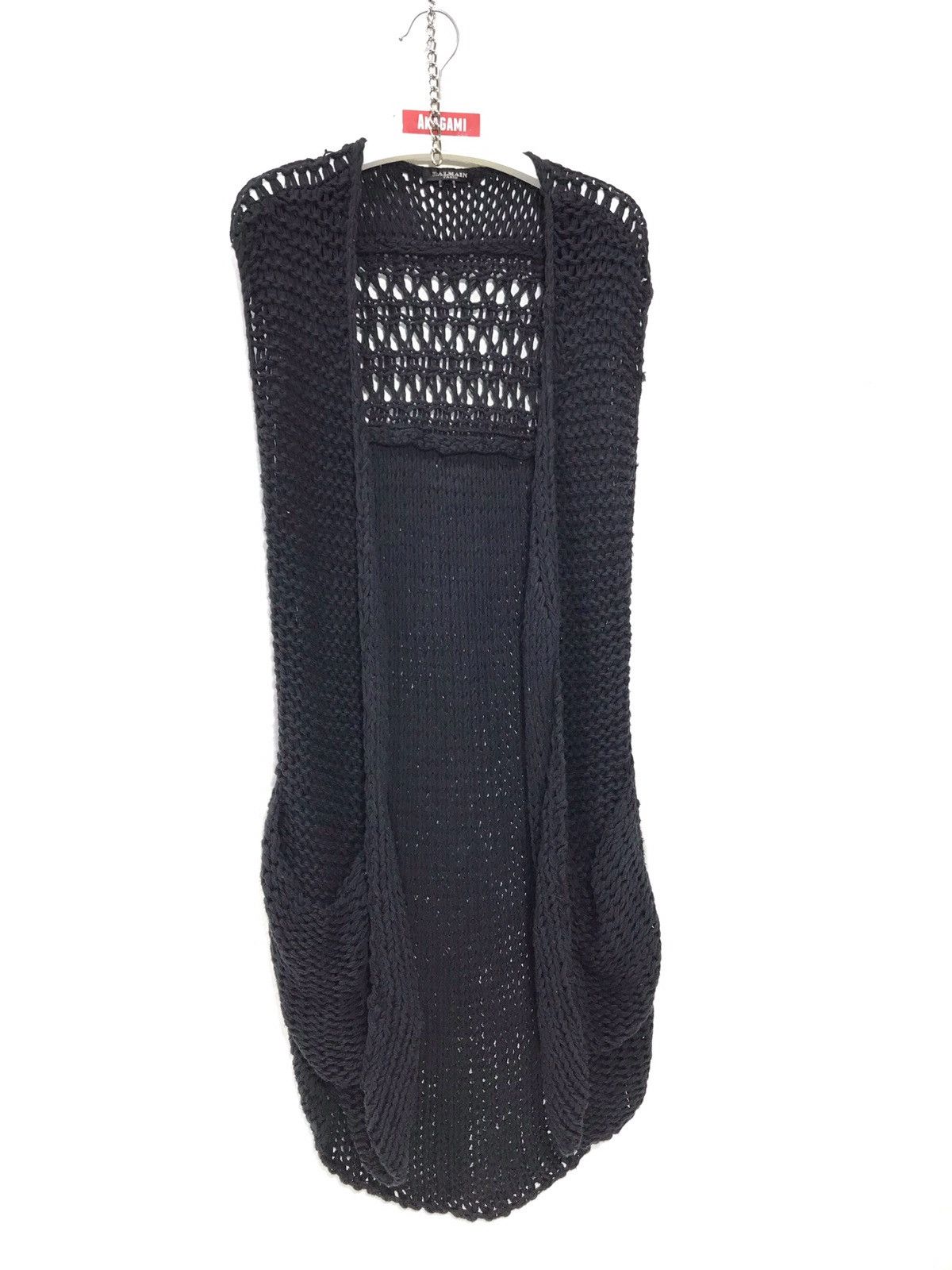 Balmain Made in Italy Balmain Paris Knitwear Vest Long 2🟩9 Size L / US 10 / IT 46 - 2 Thumbnail
