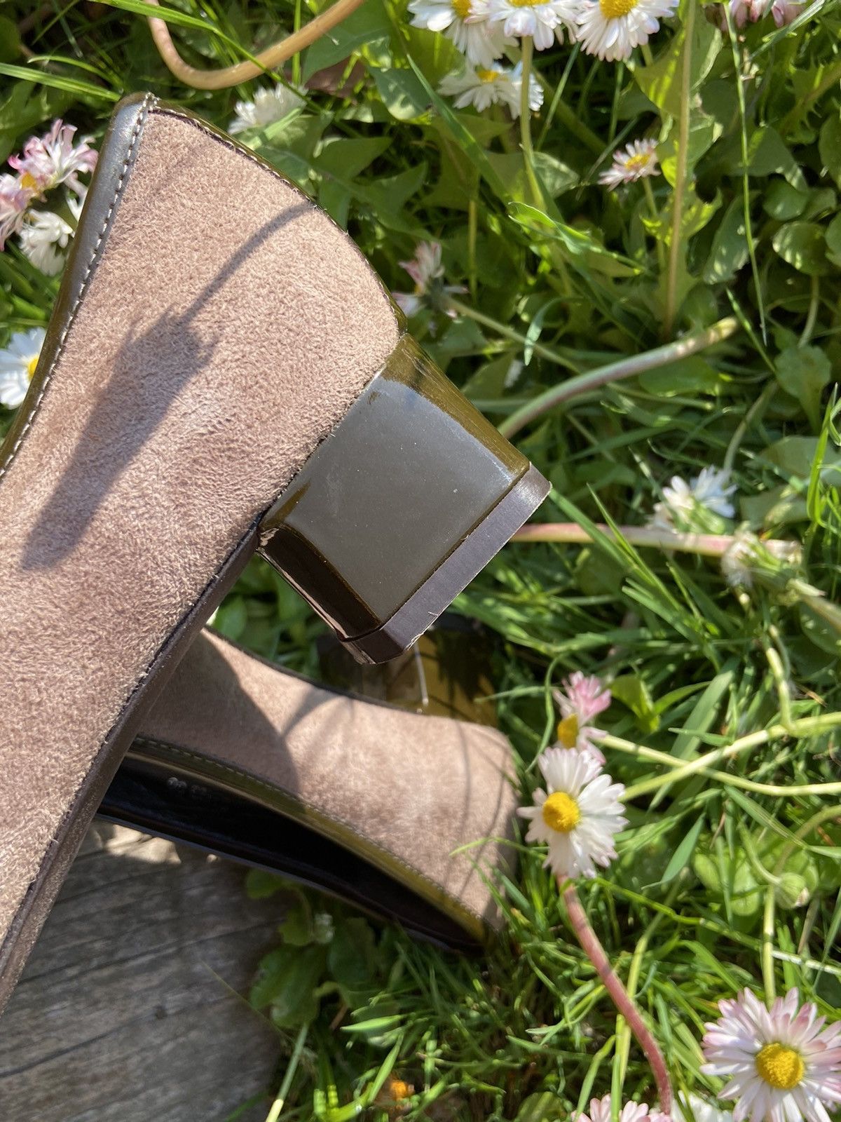 Prada Prada suede heels Size US 8 / IT 38 - 9 Thumbnail