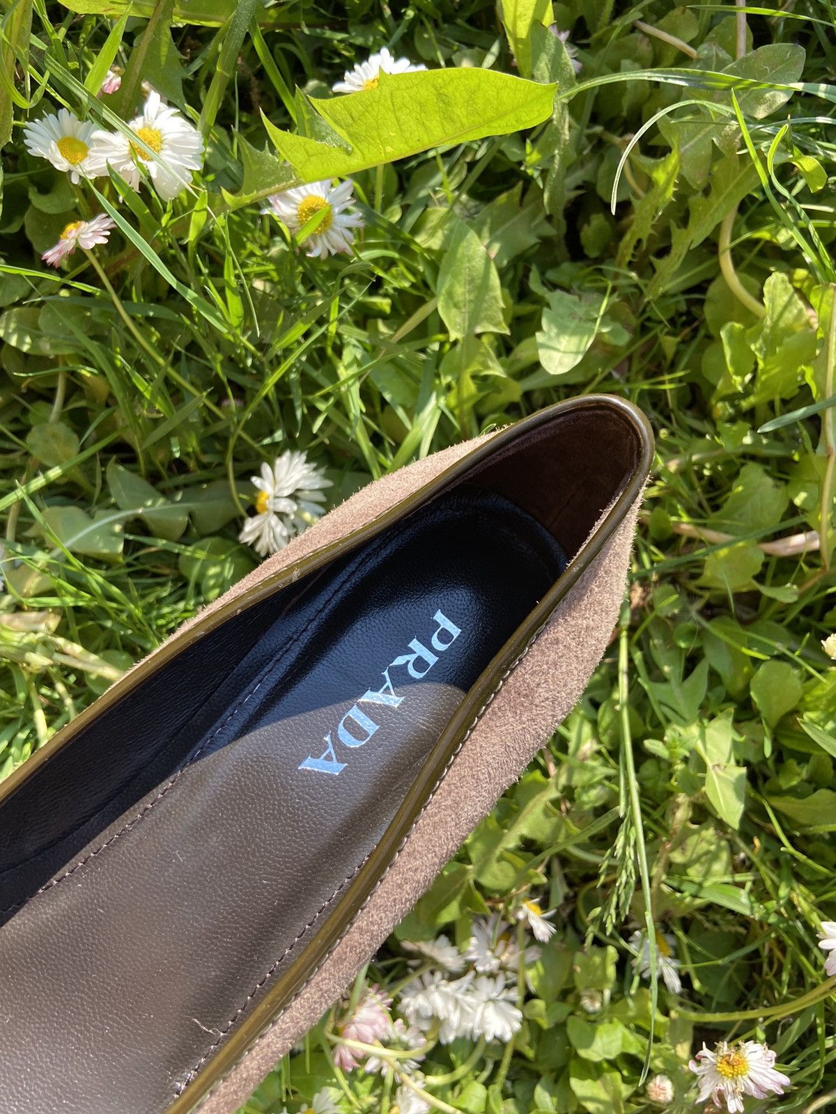 Prada Prada suede heels Size US 8 / IT 38 - 5 Thumbnail