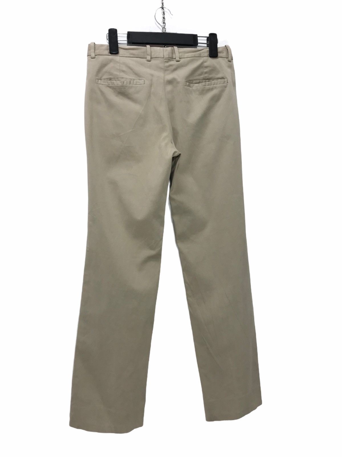 Jil Sander Made in Italy Jil Sander Khaki Stretch Regular Pant 3🟦 Size US 30 / EU 46 - 4 Thumbnail