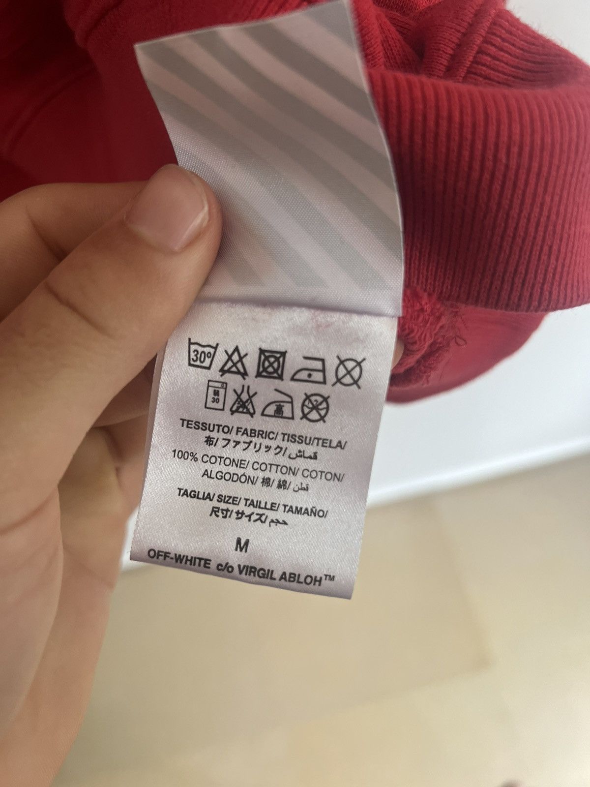 Off-White Off white brushed Logo sweatshirt Size US L / EU 52-54 / 3 - 12 Thumbnail