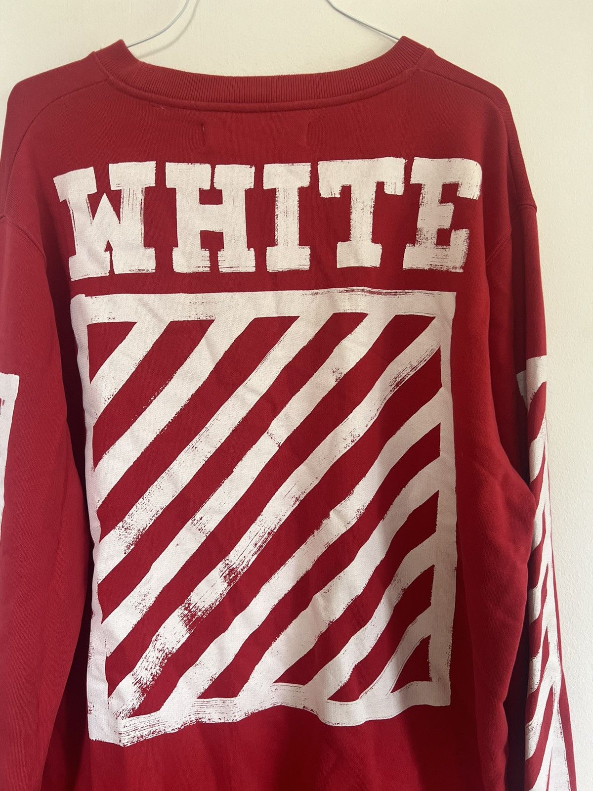 Off-White Off white brushed Logo sweatshirt Size US L / EU 52-54 / 3 - 6 Thumbnail