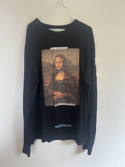 Off white mona hot sale lisa tee white