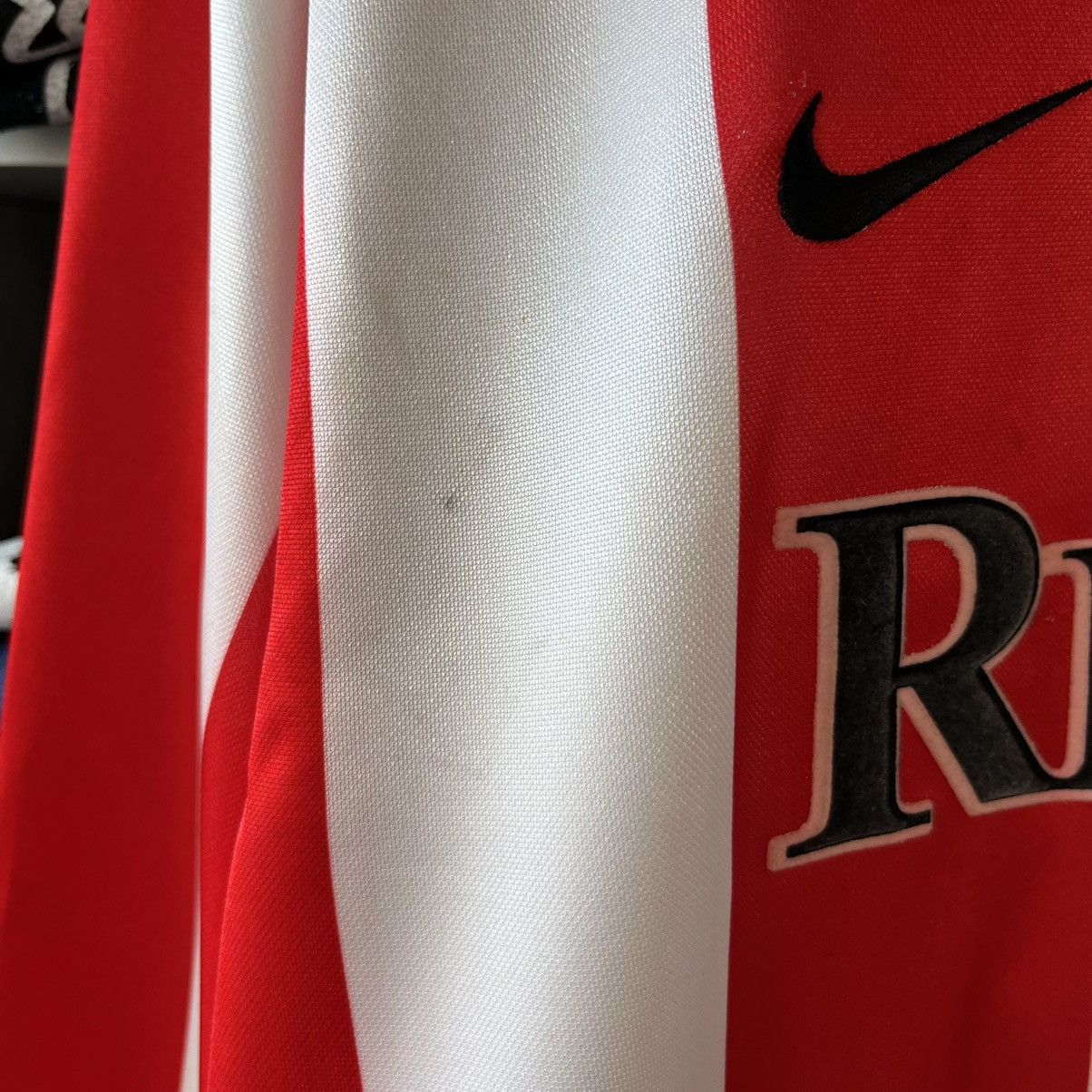 Nike 2000/01 NIKE SUNDERLAND HOME LONG SLEEVE SOCCER JERSEY SHIRT Size US L / EU 52-54 / 3 - 6 Thumbnail