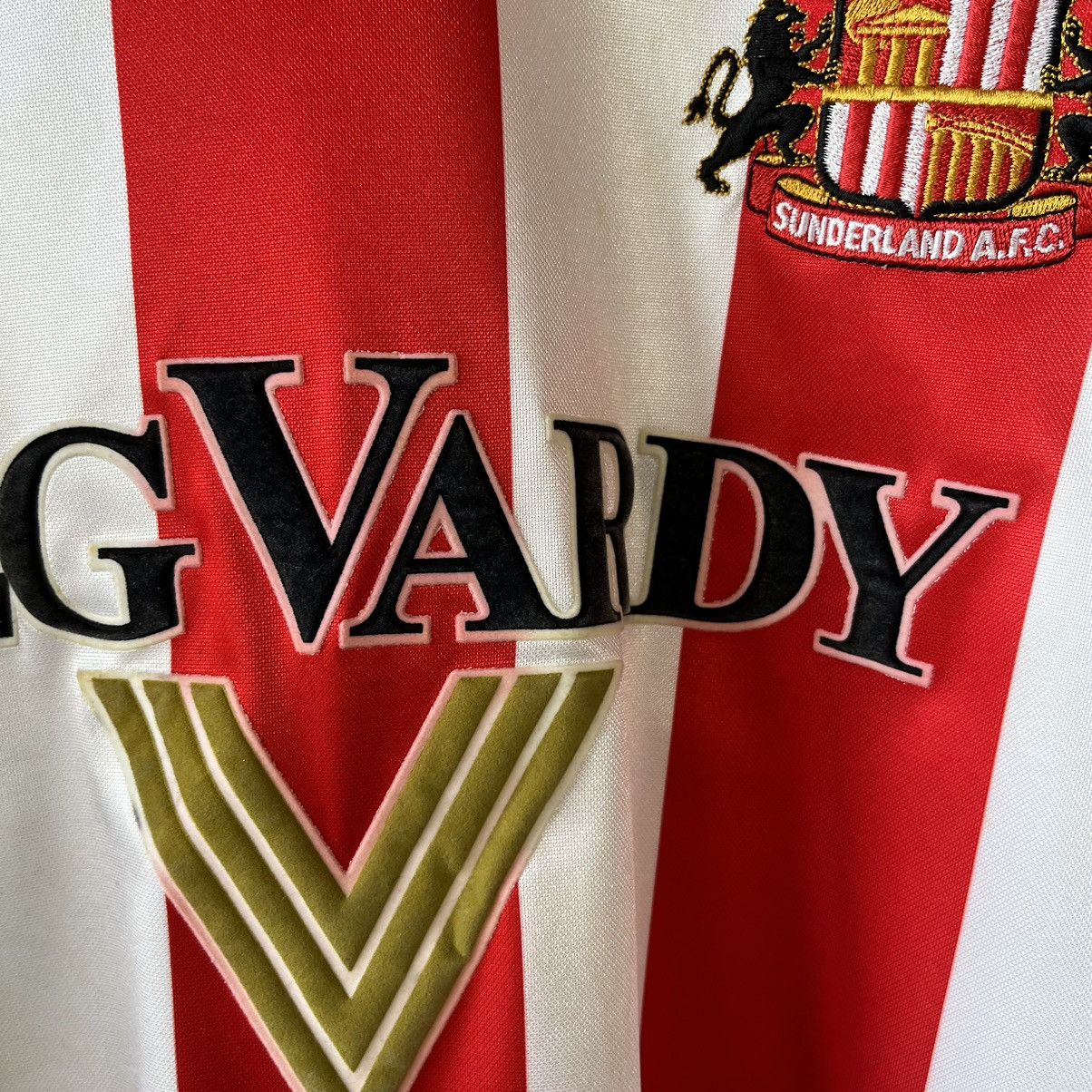 Nike 2000/01 NIKE SUNDERLAND HOME LONG SLEEVE SOCCER JERSEY SHIRT Size US L / EU 52-54 / 3 - 5 Thumbnail