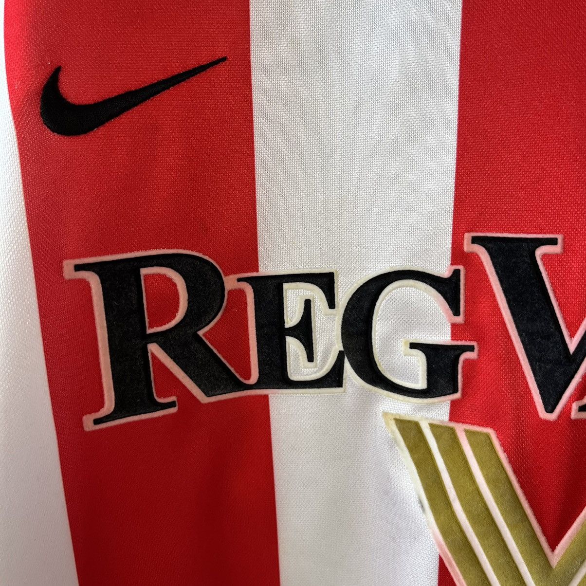 Nike 2000/01 NIKE SUNDERLAND HOME LONG SLEEVE SOCCER JERSEY SHIRT Size US L / EU 52-54 / 3 - 4 Thumbnail