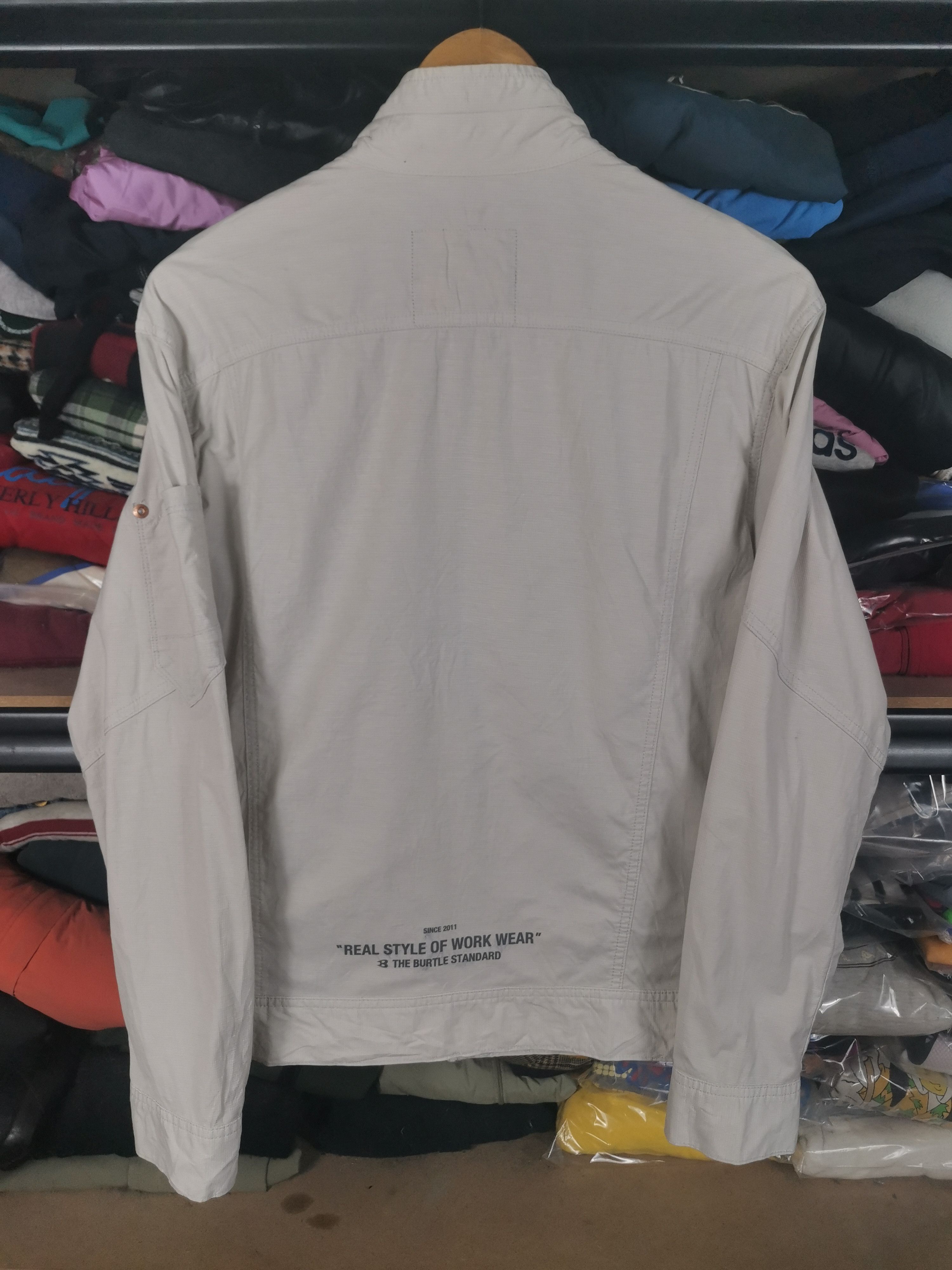 Japanese Brand × Vintage Vintage Japanese Brand Burtle Workwear Jacket Size US M / EU 48-50 / 2 - 3 Thumbnail