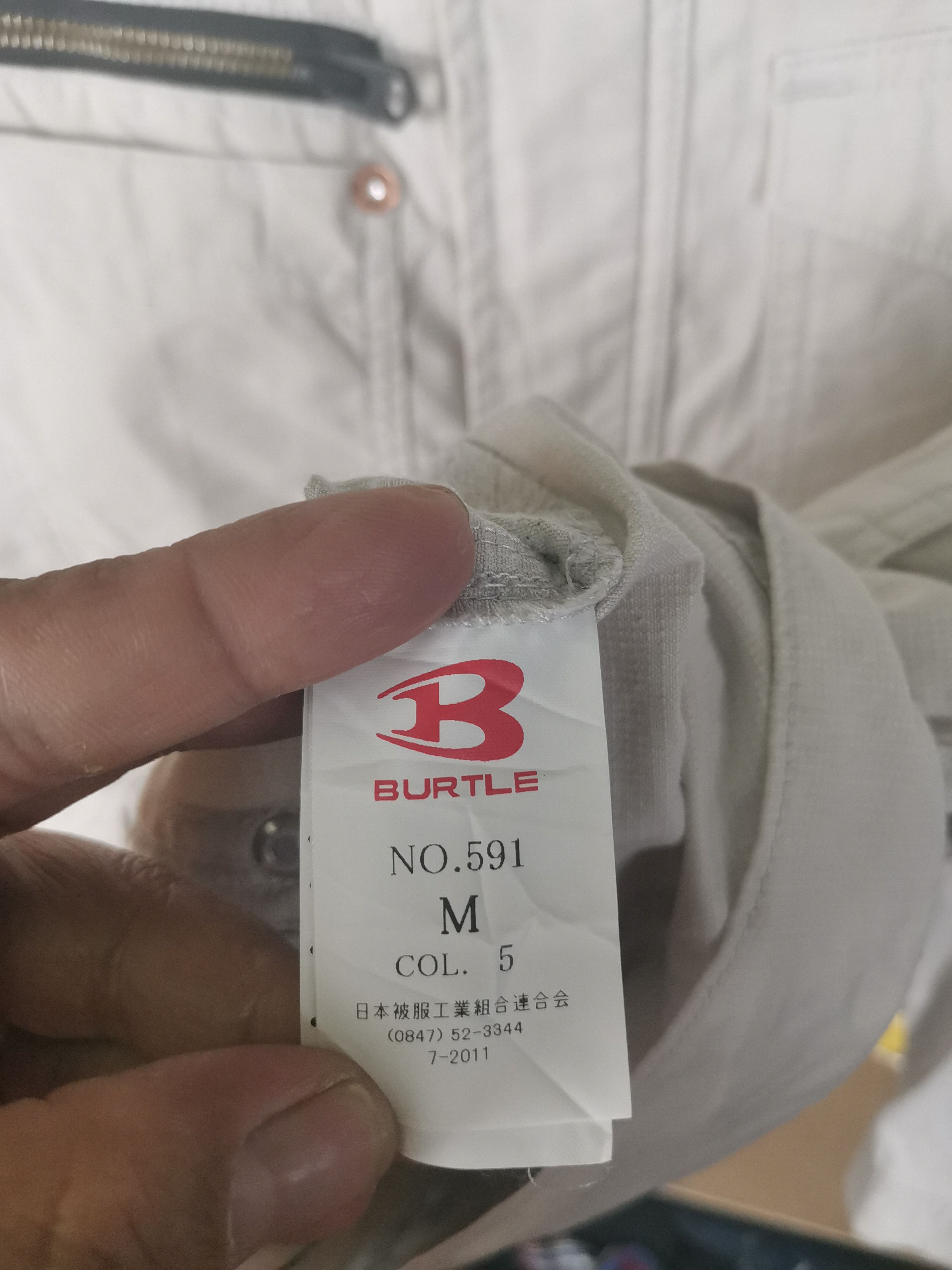 Japanese Brand × Vintage Vintage Japanese Brand Burtle Workwear Jacket Size US M / EU 48-50 / 2 - 5 Thumbnail