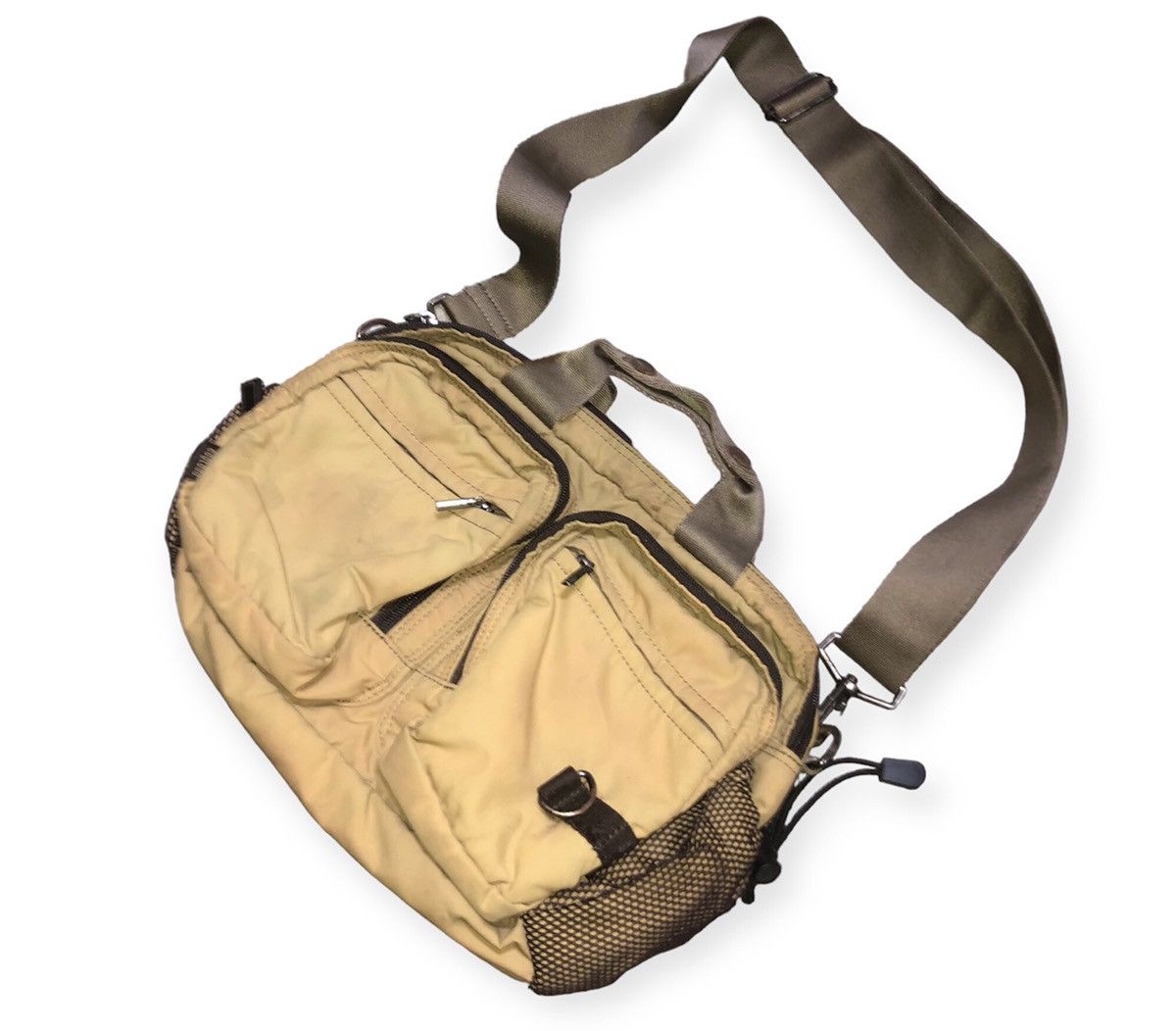 image of Vintage Cooldog Headquartered Sling Bang 3 In 1 in Cream, Men's