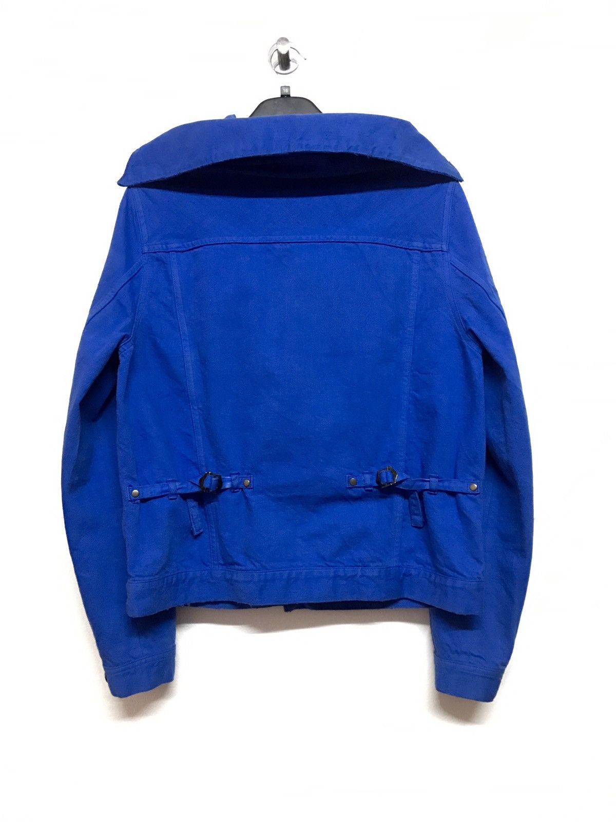 Diet Butcher Slim Skin Upper Collar Overdyed Denim Jacket Size US M / EU 48-50 / 2 - 5 Thumbnail
