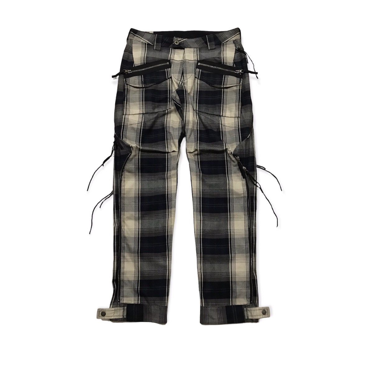 Marithe + Francois Girbaud Bondage checkered Pants Size US 31 - 4 Thumbnail