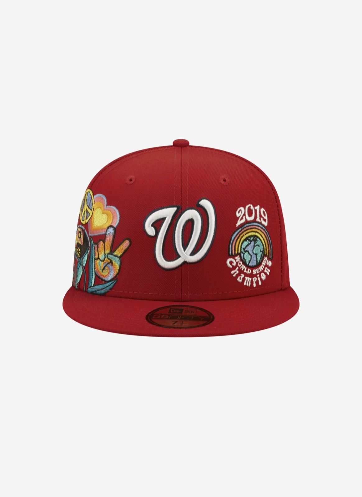 Hat Club × MLB × New Era New Era Nationals 5950 Groovy Fitted Hat Size ONE SIZE - 2 Thumbnail