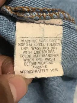 Levi's Vintage 90s Levi’s 501 Straight Leg Faded Blue Jeans Size US 30 / EU 46 - 6 Thumbnail