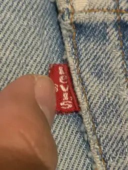 Levi's Vintage 90s Levi’s 501 Straight Leg Faded Blue Jeans Size US 30 / EU 46 - 5 Thumbnail