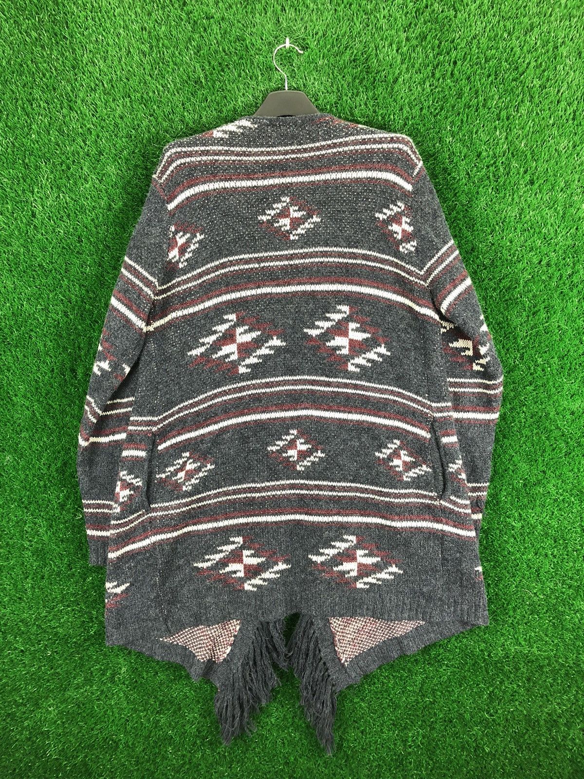 Native Vintage Knit Navajo Cardigan Japanese Brand Size L / US 10 / IT 46 - 4 Thumbnail