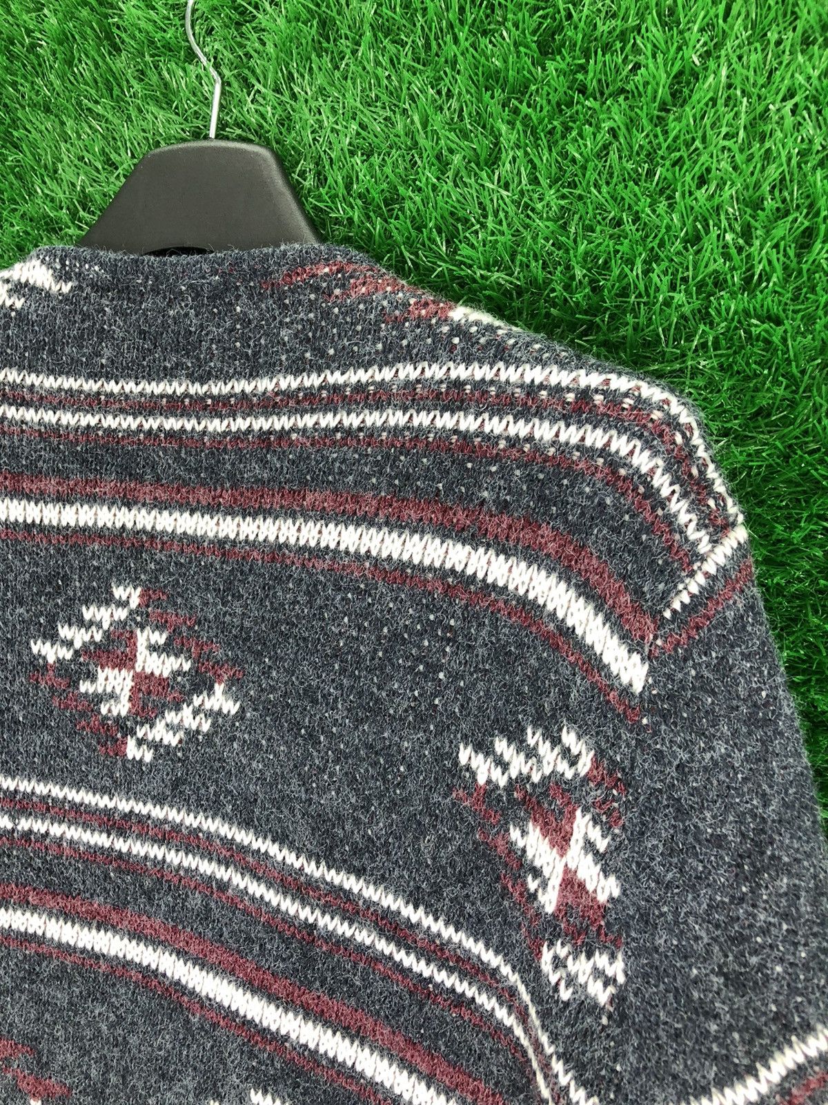 Native Vintage Knit Navajo Cardigan Japanese Brand Size L / US 10 / IT 46 - 5 Thumbnail