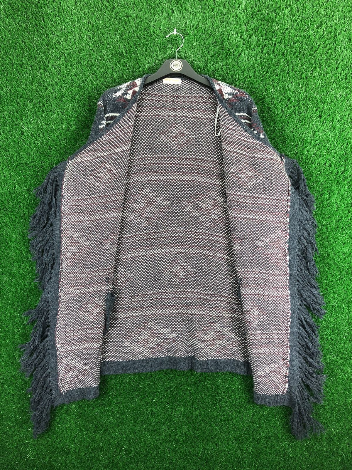 Native Vintage Knit Navajo Cardigan Japanese Brand Size L / US 10 / IT 46 - 7 Thumbnail