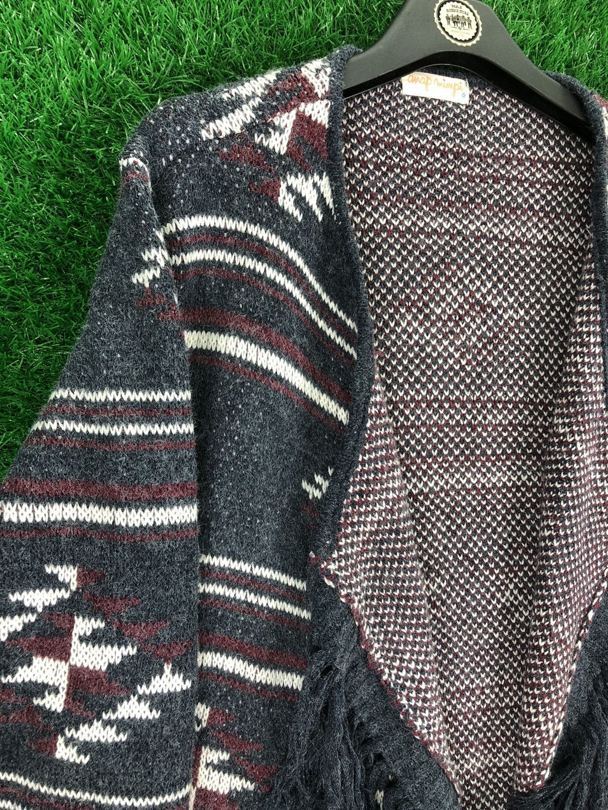 Native Vintage Knit Navajo Cardigan Japanese Brand Size L / US 10 / IT 46 - 2 Thumbnail