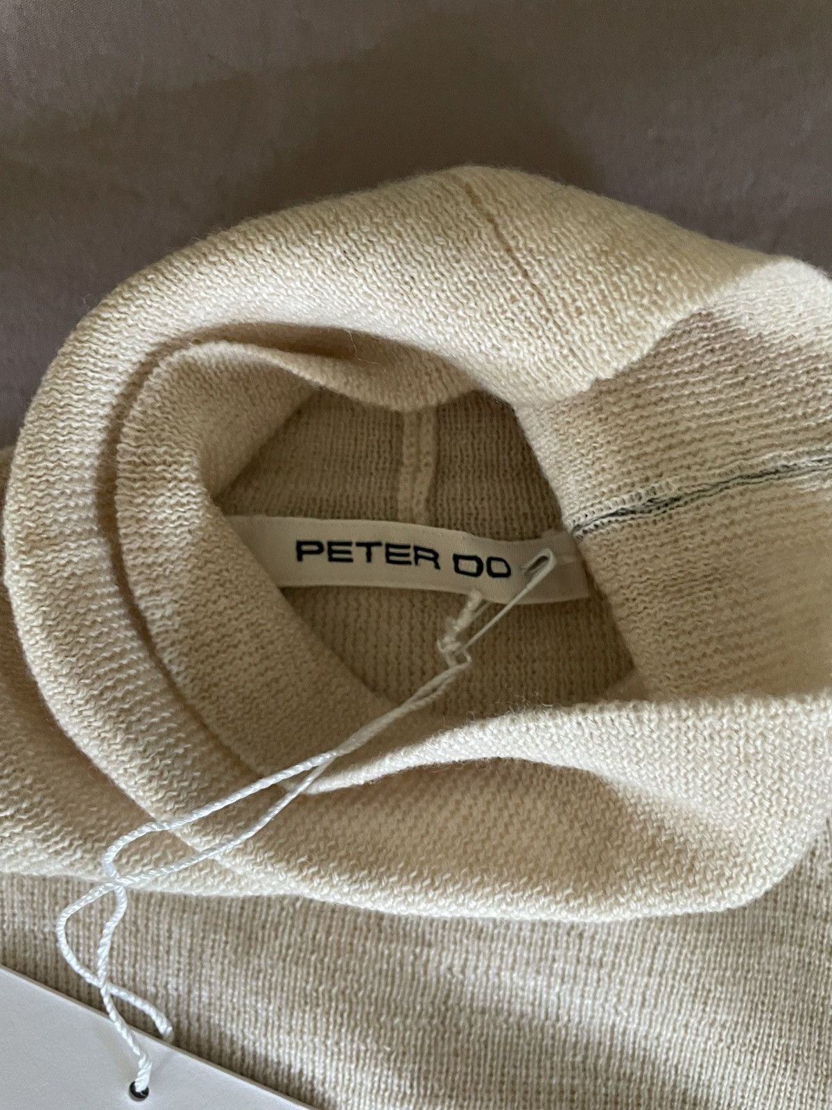 Peter Do Peter Do combo sleeve turtle neck sweater beige Size M Size M / US 6-8 / IT 42-44 - 6 Thumbnail