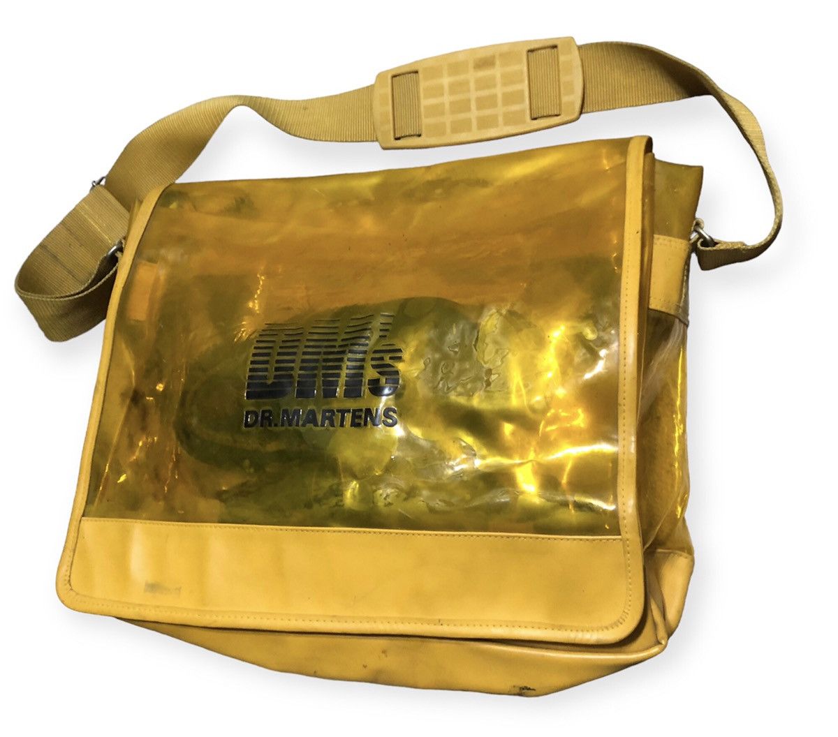 Rare Vintage Martens Sling Bag big logo transparent