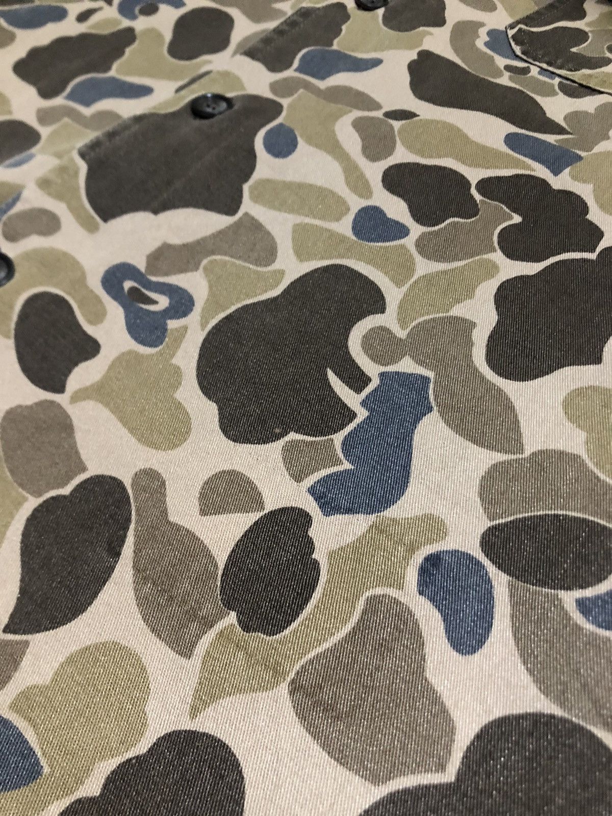 Vintage Rare Vintage US Frogskin utility Camouflage Shirt Size US M / EU 48-50 / 2 - 6 Thumbnail