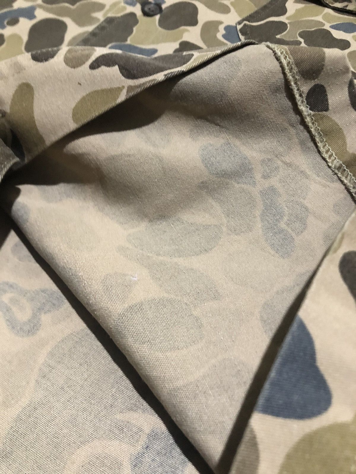 Vintage Rare Vintage US Frogskin utility Camouflage Shirt Size US M / EU 48-50 / 2 - 5 Thumbnail