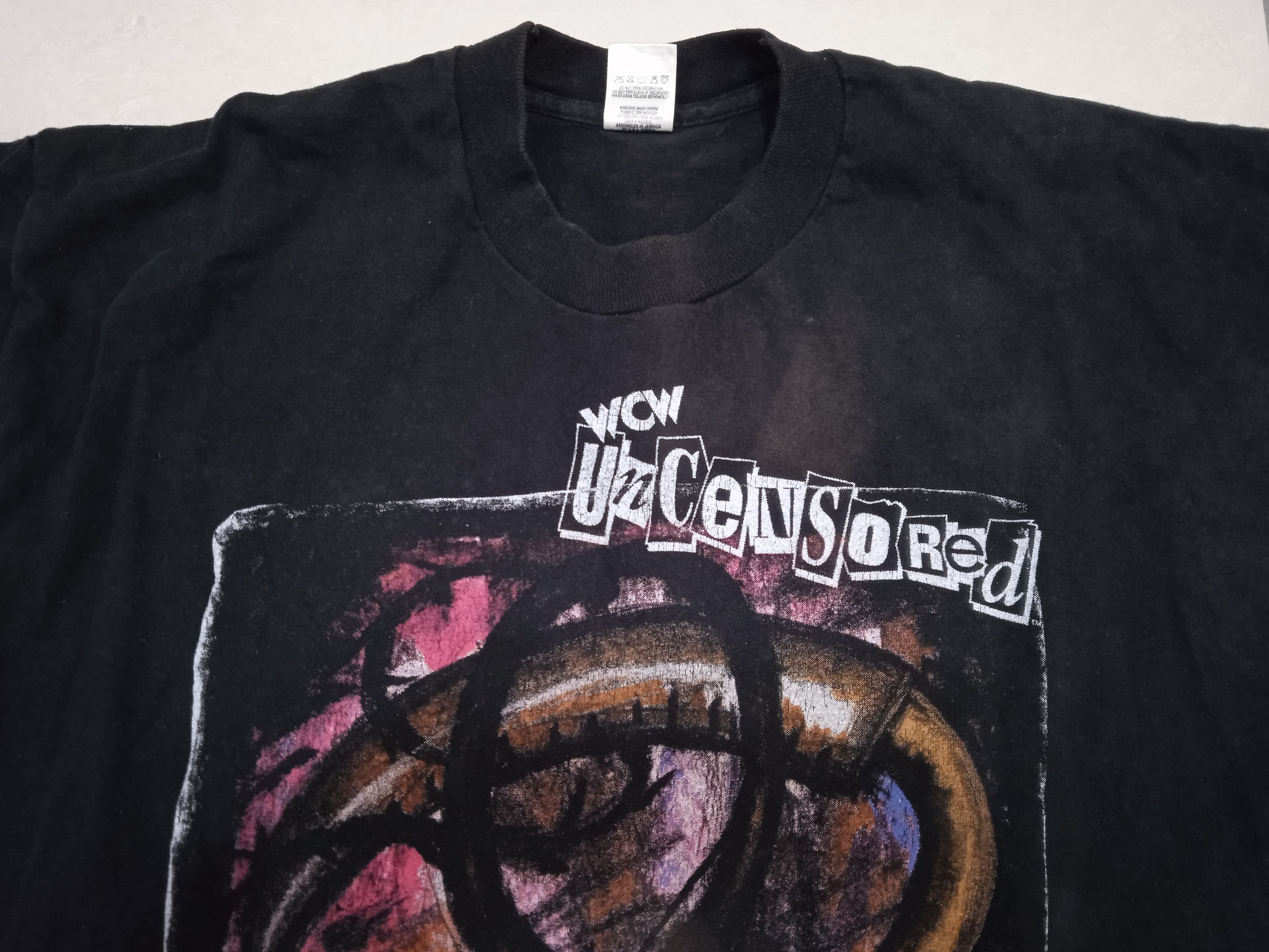 Other Vintage 90s WCW NWO Uncensored 1996 T-Shirt Size US XL / EU 56 / 4 - 6 Thumbnail