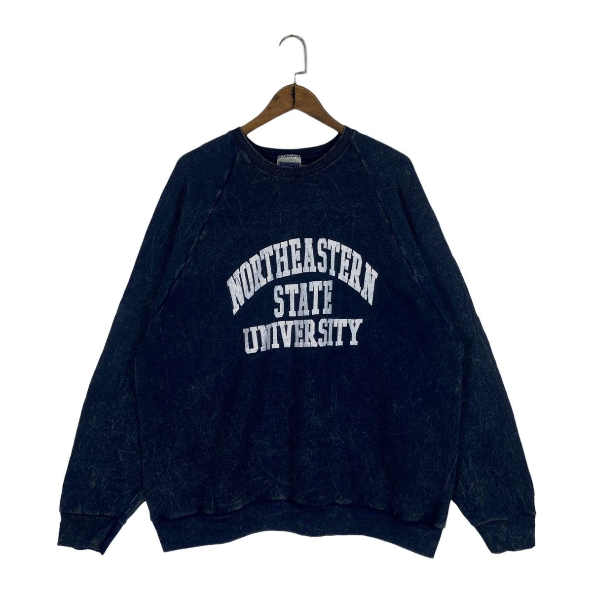 Vintage Northeastern State University Indigo Dye Sweatshirt