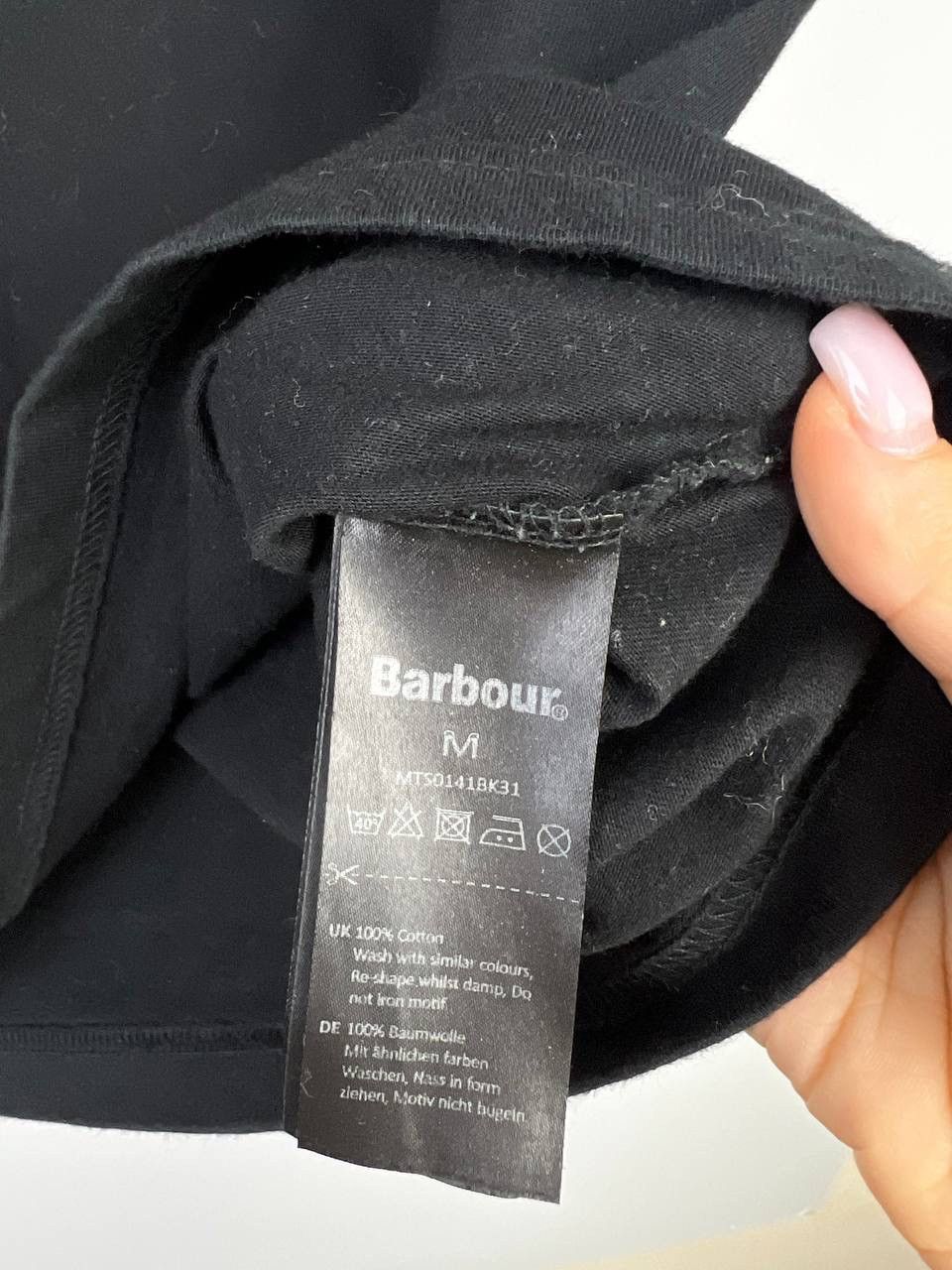 Barbour Barbour International t-shirt size M Size US M / EU 48-50 / 2 - 5 Thumbnail