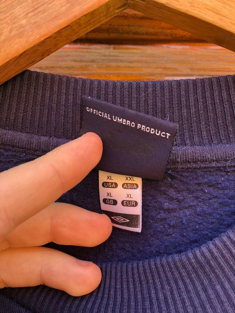Umbro Vintage Umbro Logo sweater Size US XL / EU 56 / 4 - 5 Thumbnail