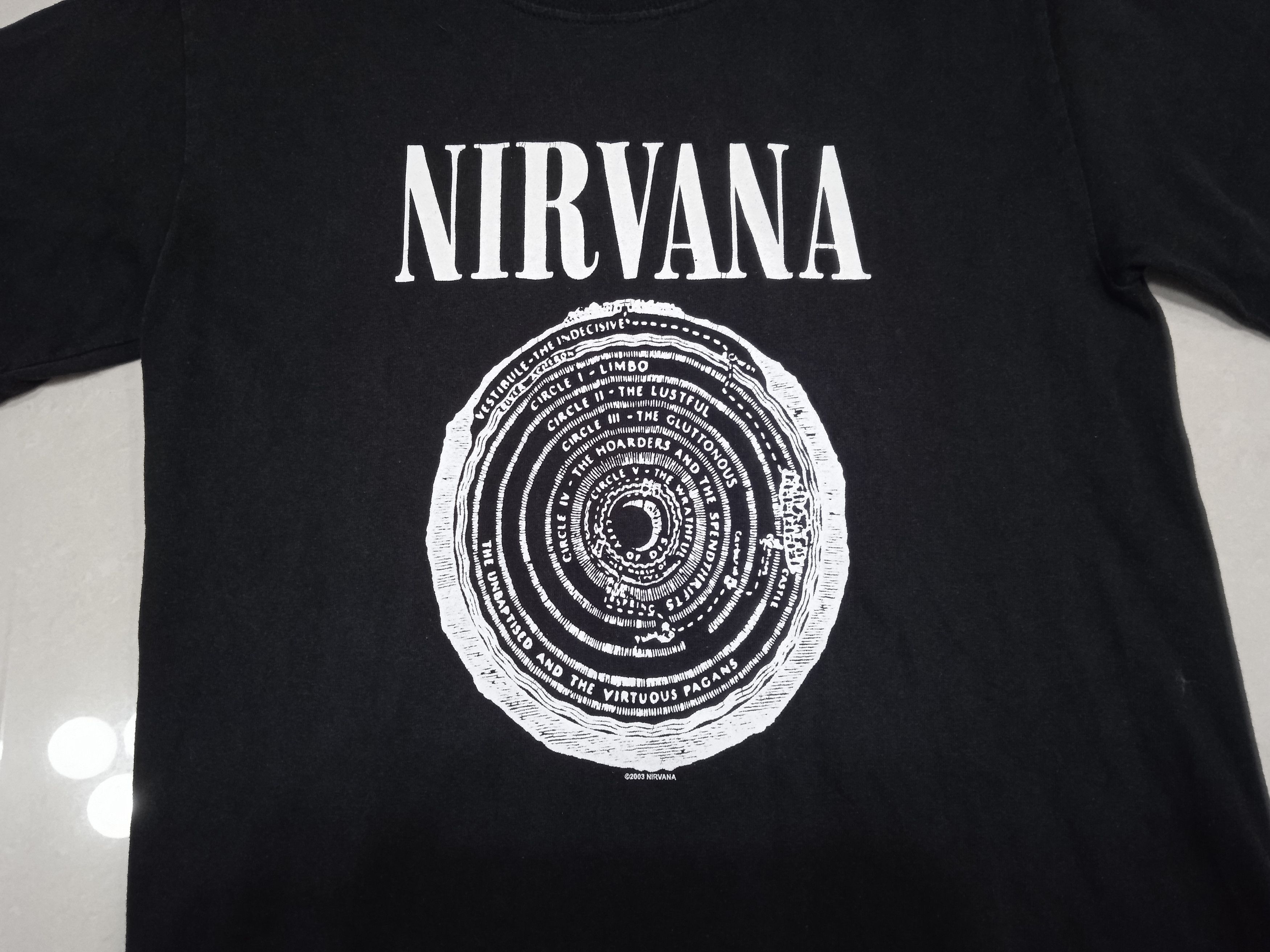 Vintage Vintage 2000s Nirvana Vestibule T-Shirt Grunge Size US S / EU 44-46 / 1 - 4 Thumbnail
