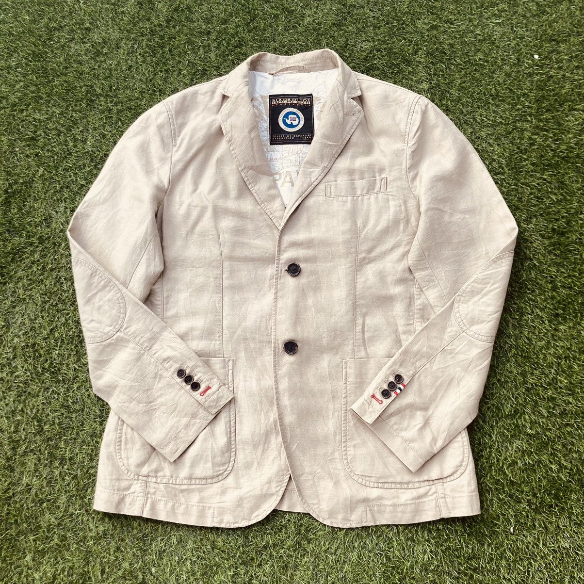 Napapijri NAPAJIRI BLAZER JACKET Size US L / EU 52-54 / 3 - 1 Thumbnail