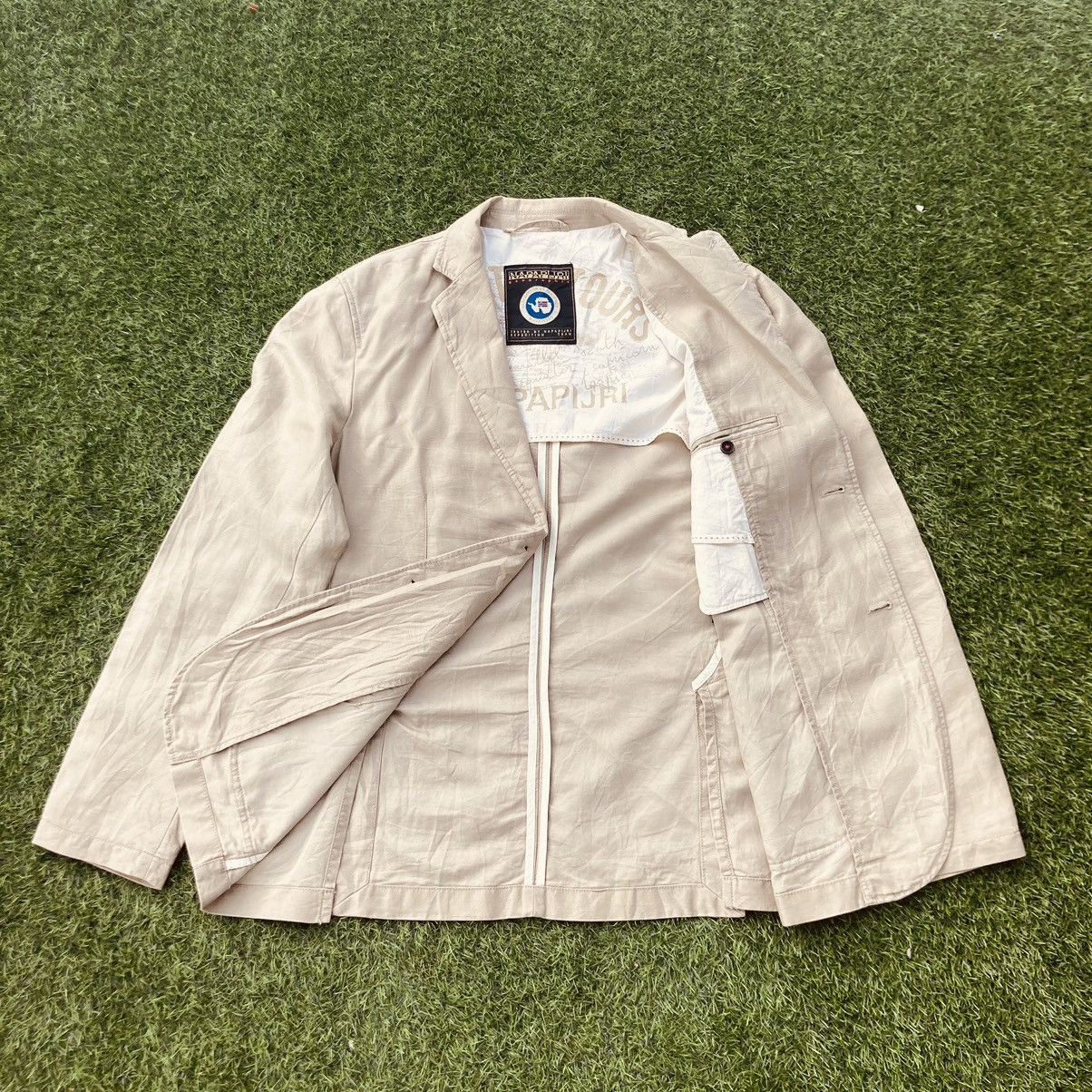 Napapijri NAPAJIRI BLAZER JACKET Size US L / EU 52-54 / 3 - 3 Thumbnail