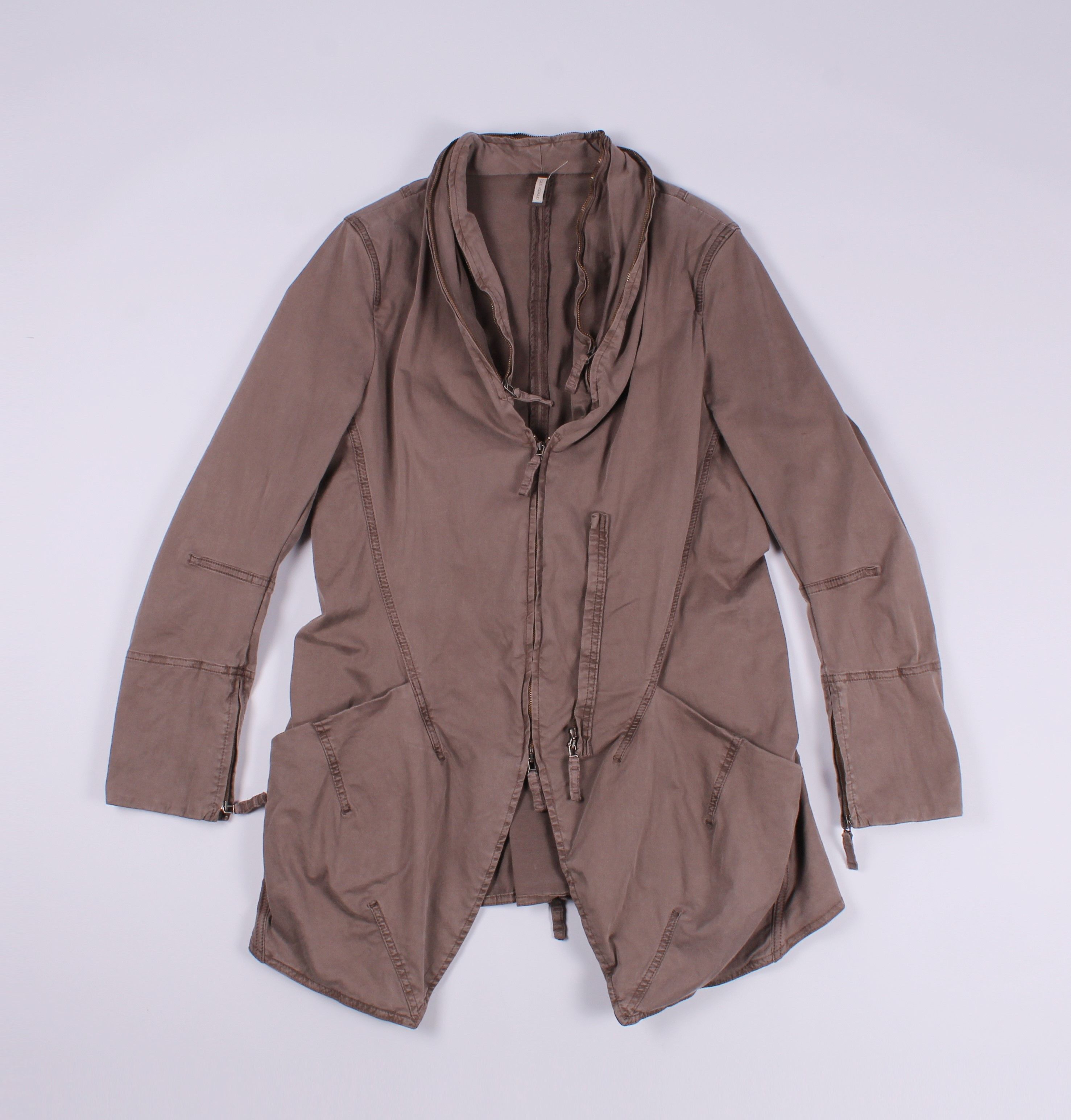 Annette Gortz Annette Gortz Zip Detail Coat Jacket Size S / US 4 / IT 40 - 1 Thumbnail
