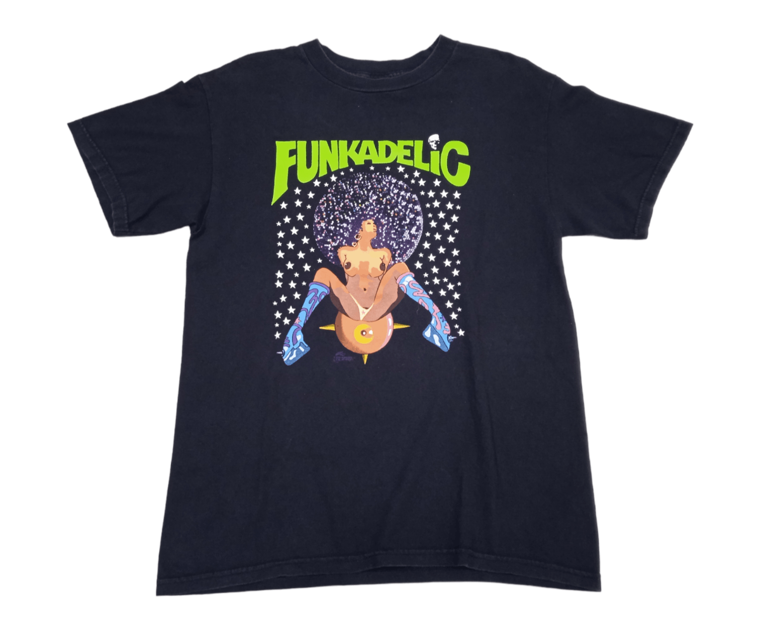 Pre-owned Band Tees X Vintage Funkadelic 2000s T-shirt In Black