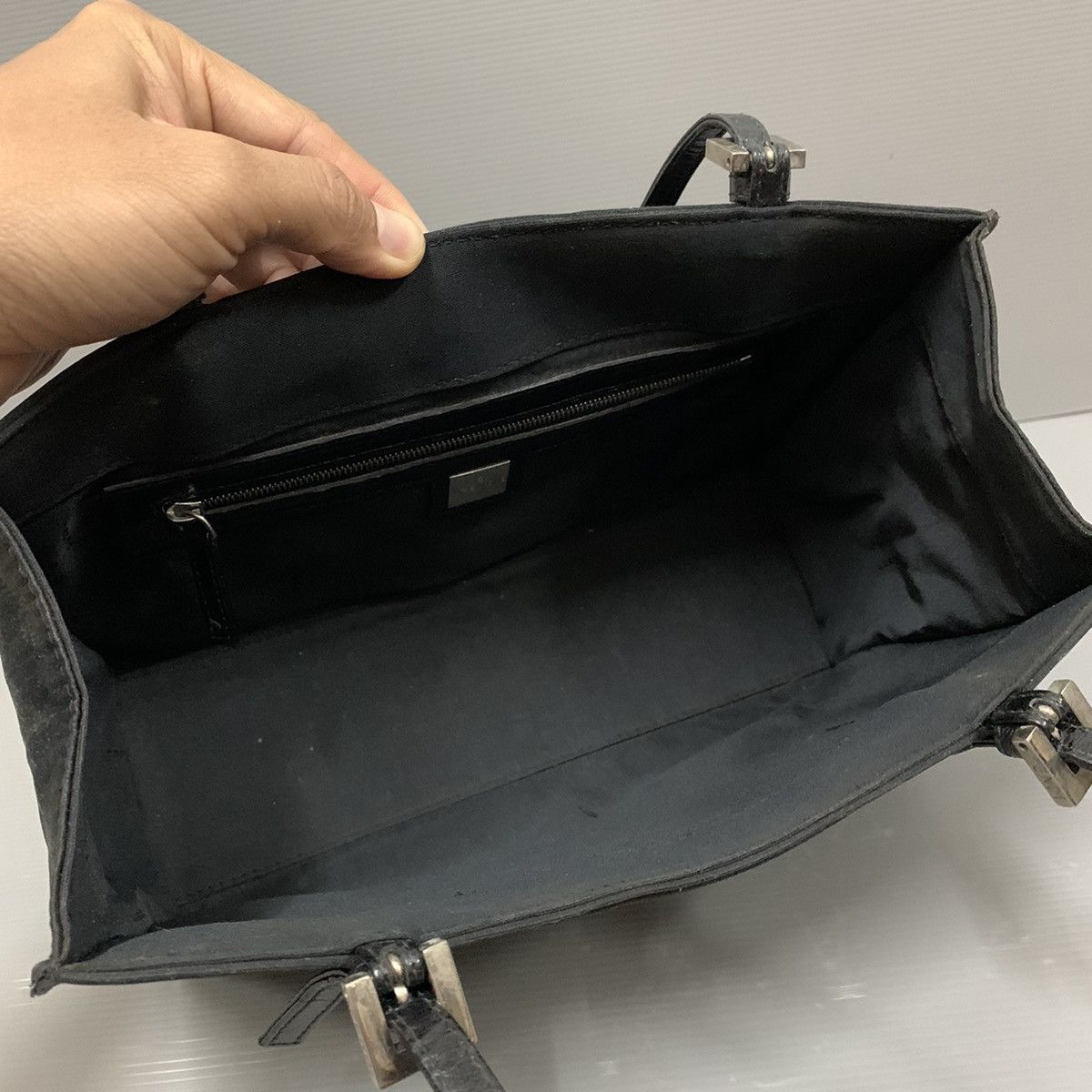 Fendi Fendi Shoulder Black Baguette Bag Size ONE SIZE - 6 Thumbnail