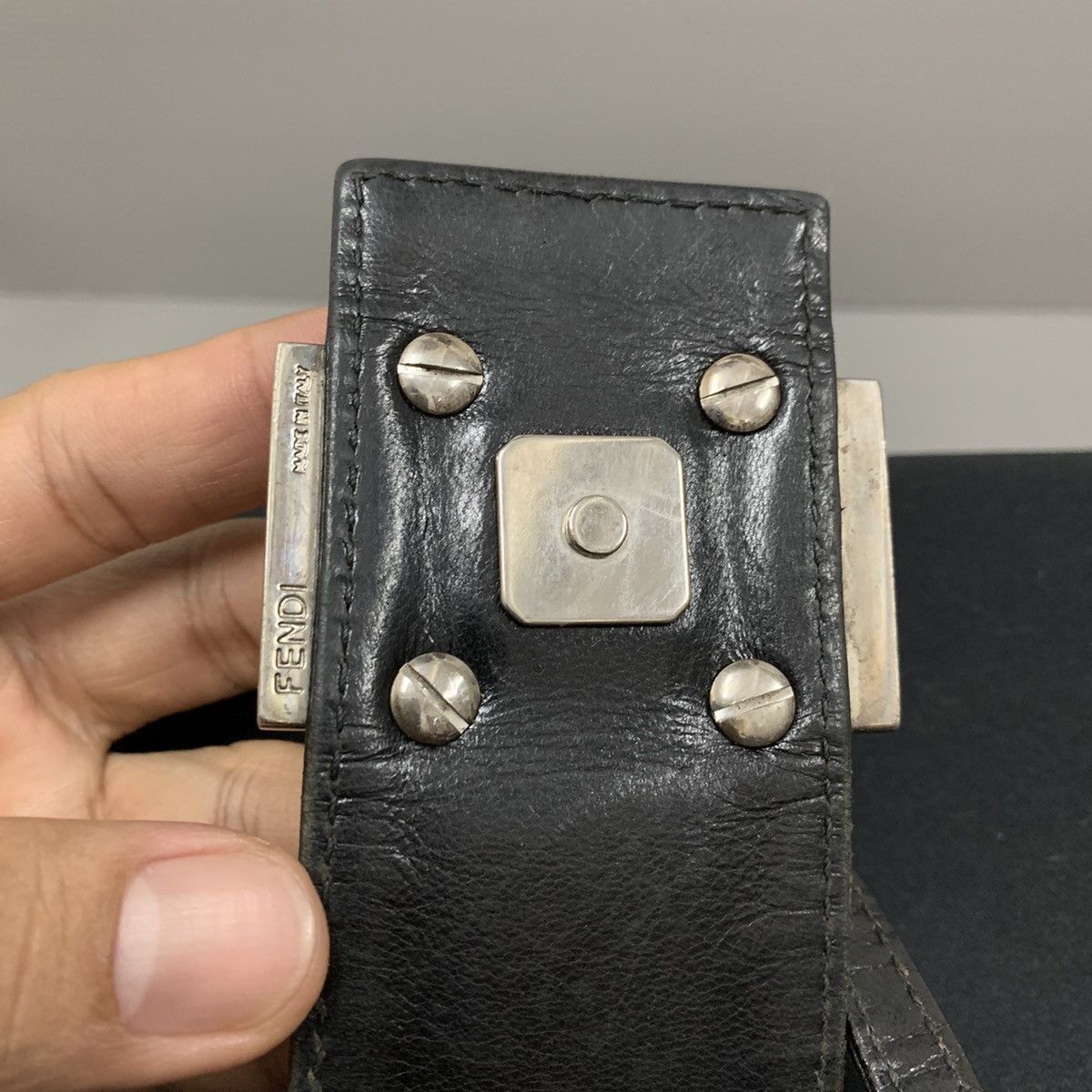 Fendi Fendi Shoulder Black Baguette Bag Size ONE SIZE - 9 Thumbnail