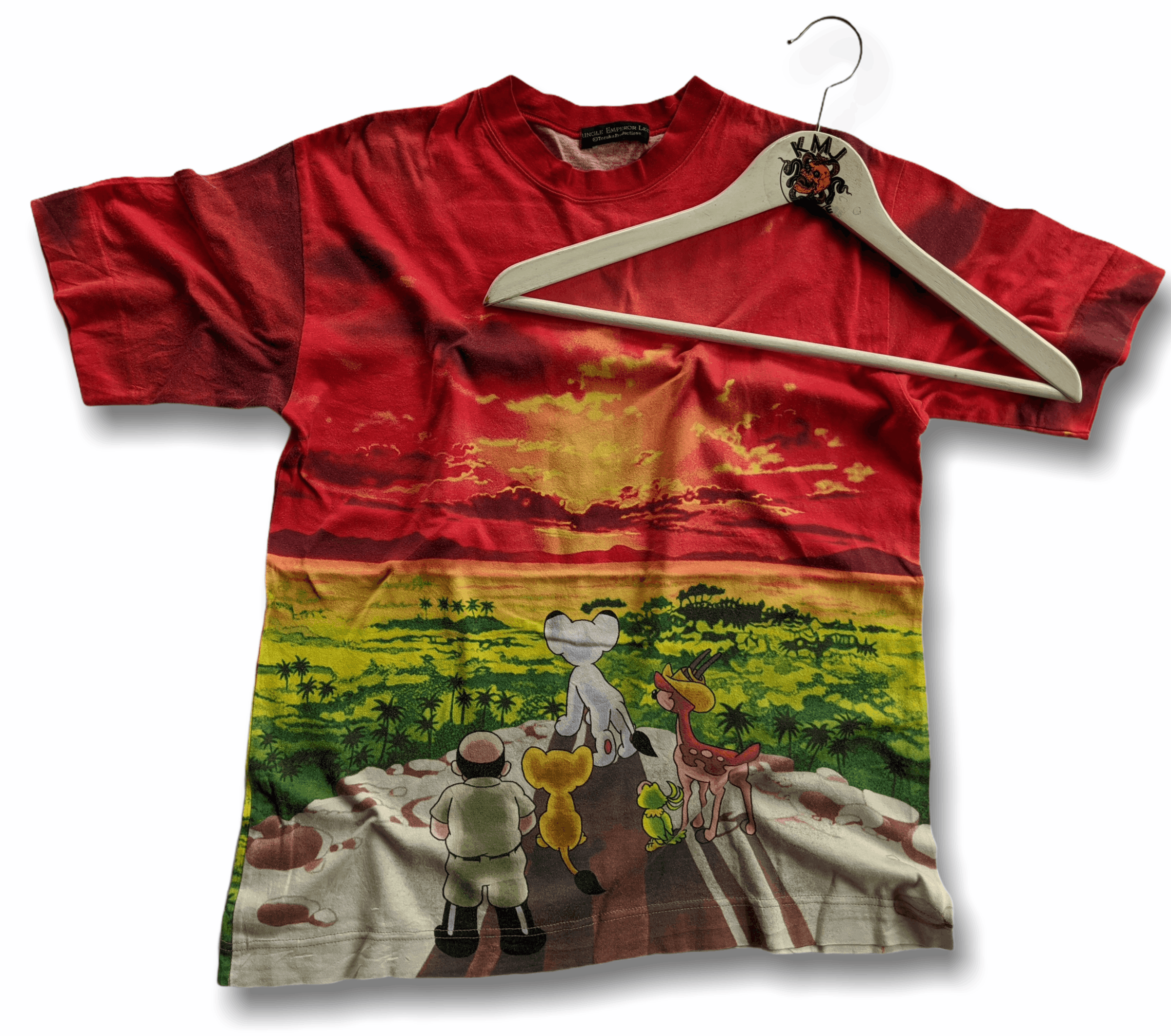 Vintage Vintage 90s OVP The Lion King Sinba/Aladdin fullprint Size US M / EU 48-50 / 2 - 1 Thumbnail