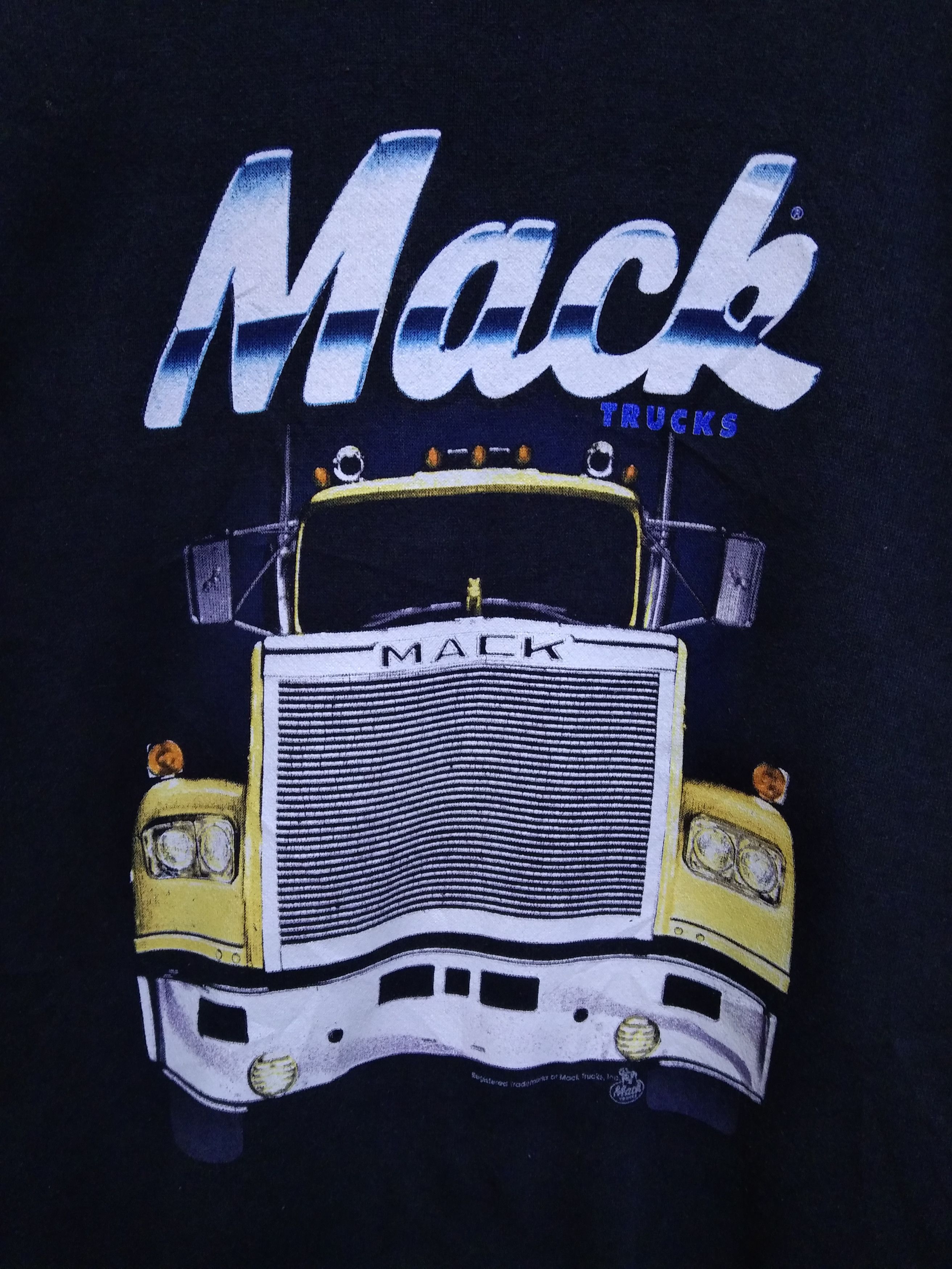 Tultex × Vintage VINTAGE MACK TRUCKER SWEATSHIRT Size US S / EU 44-46 / 1 - 5 Thumbnail