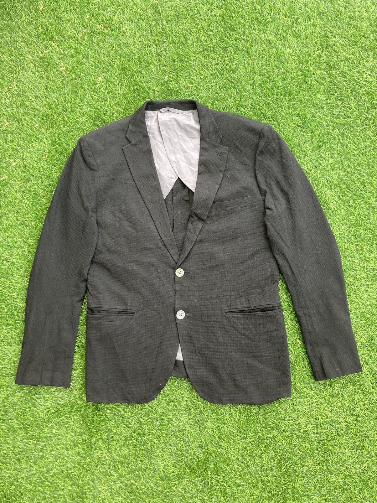 Issey Miyake × Tete Homme ISSEY MIYAKE TETE HOMME BLAZER JACKET Size US M / EU 48-50 / 2 - 1 Thumbnail