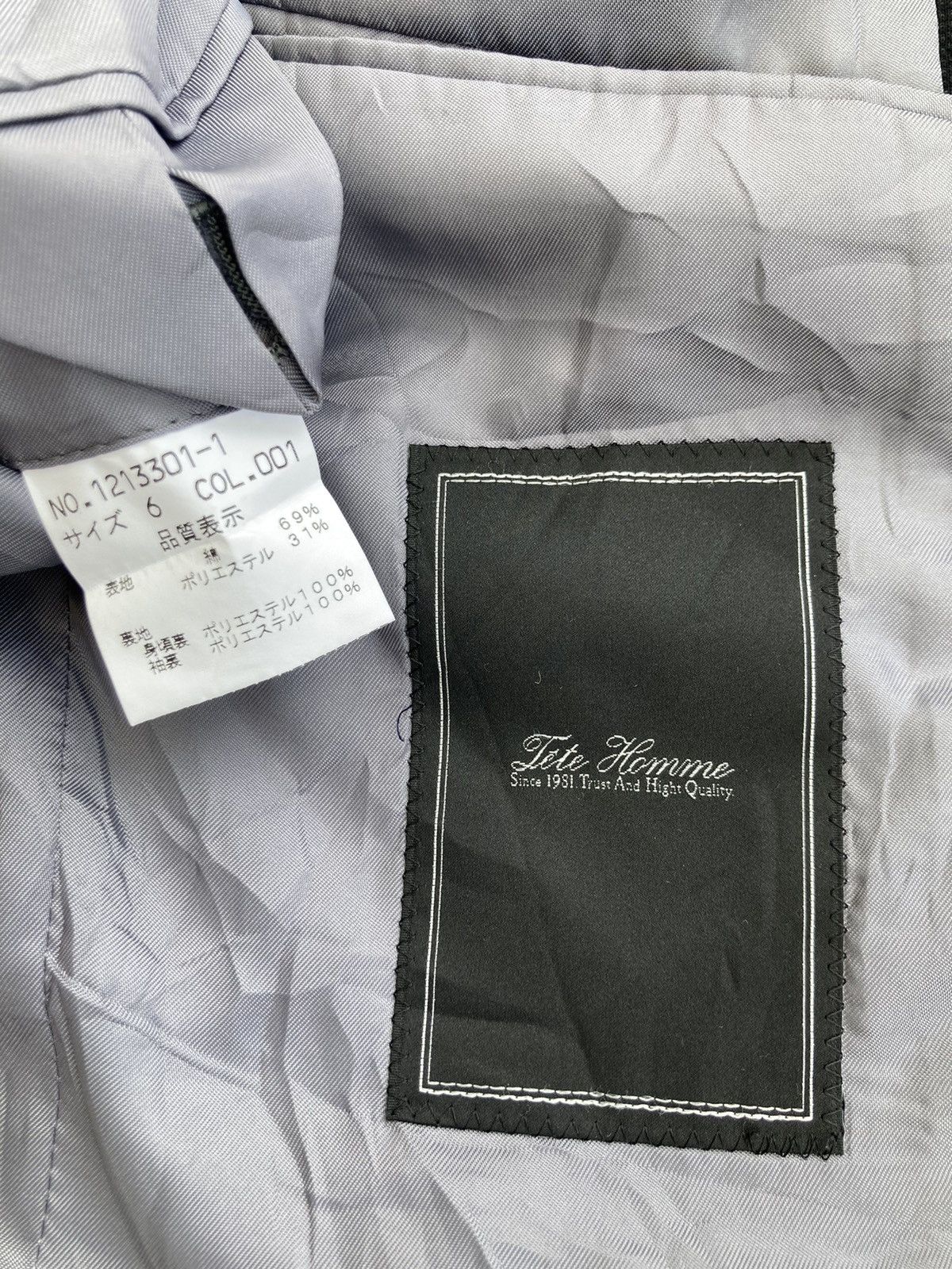 Issey Miyake × Tete Homme ISSEY MIYAKE TETE HOMME BLAZER JACKET Size US M / EU 48-50 / 2 - 7 Thumbnail