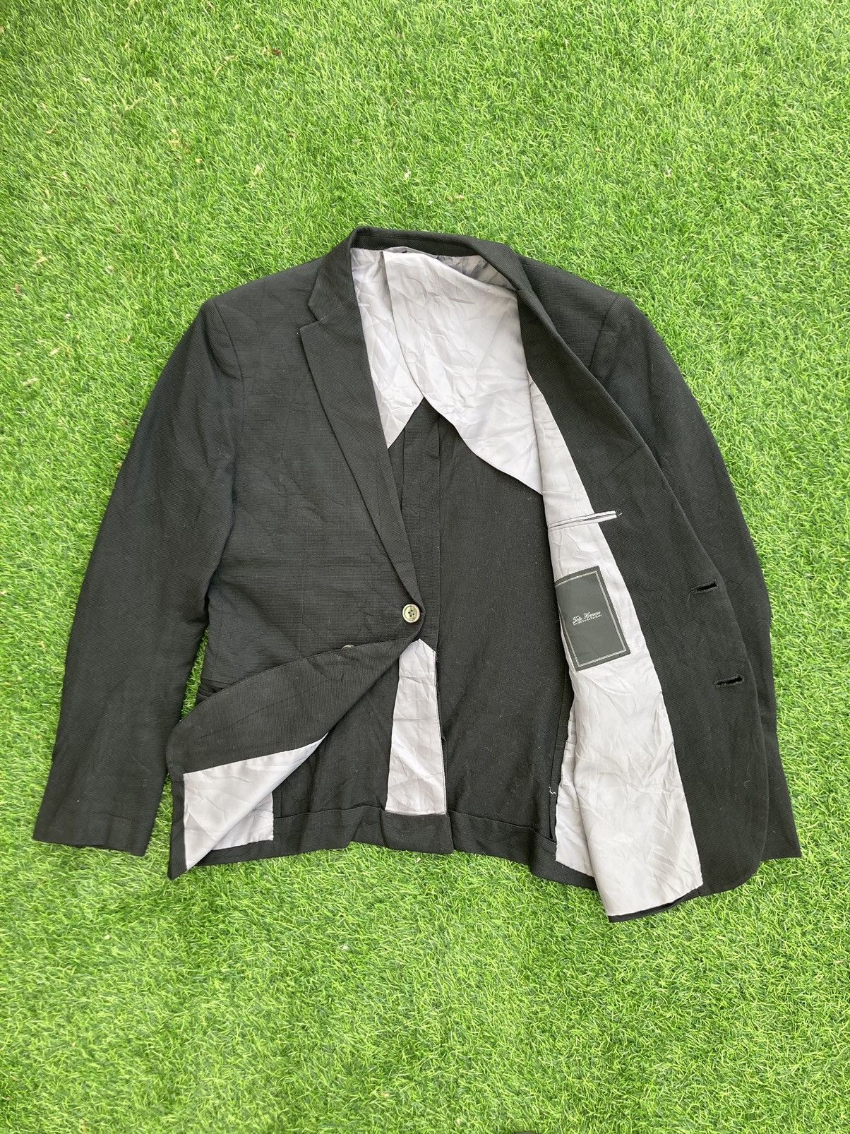Issey Miyake × Tete Homme ISSEY MIYAKE TETE HOMME BLAZER JACKET Size US M / EU 48-50 / 2 - 3 Thumbnail