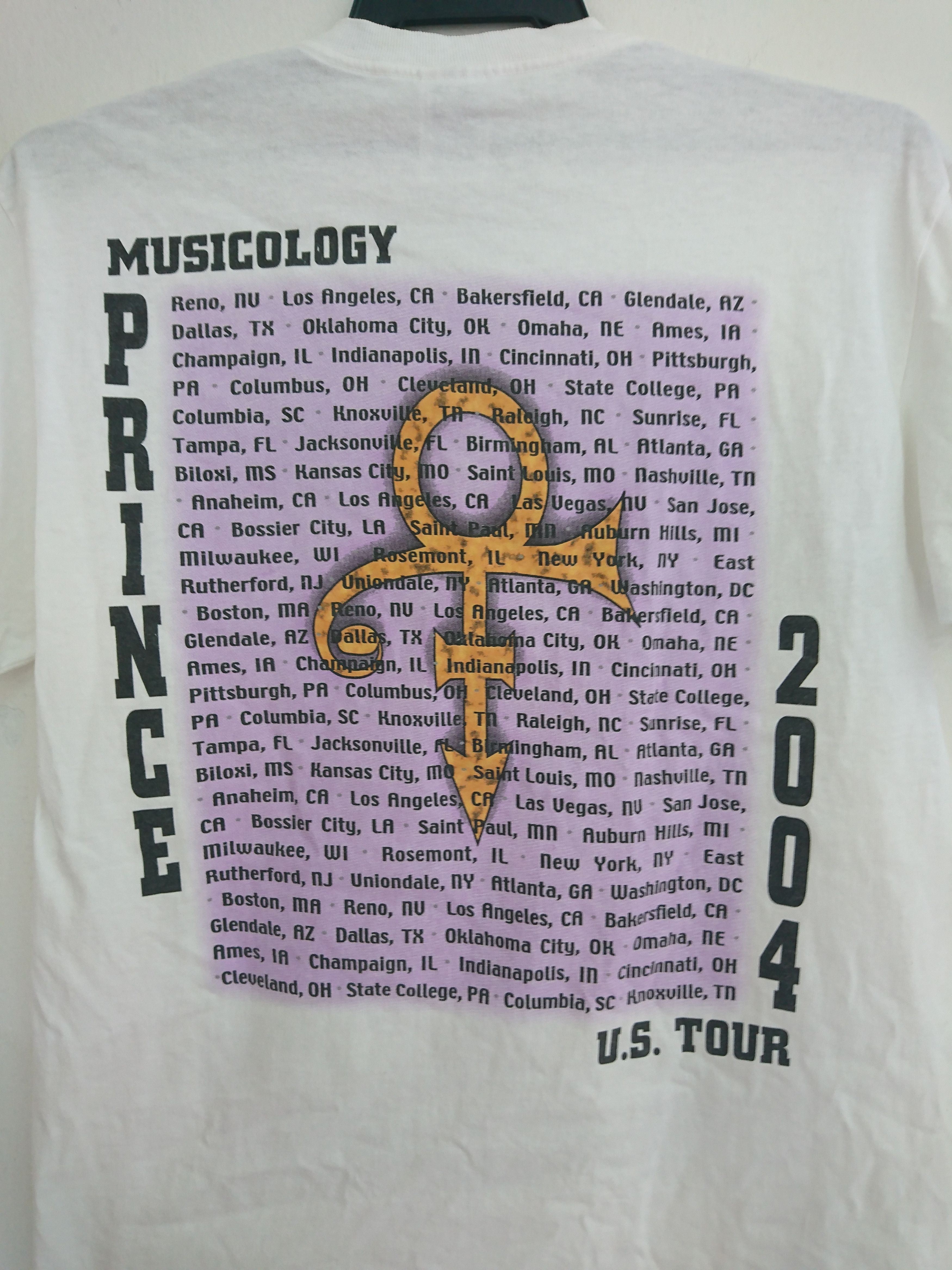 Band Tees × Vintage Prince US tour 2004 Size US L / EU 52-54 / 3 - 4 Thumbnail