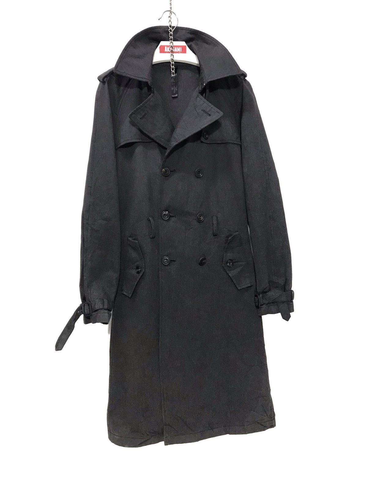 Japanese Brand Made in Japan WJK Trench Coat Thick Slim 1🟩7 Size US M / EU 48-50 / 2 - 1 Thumbnail